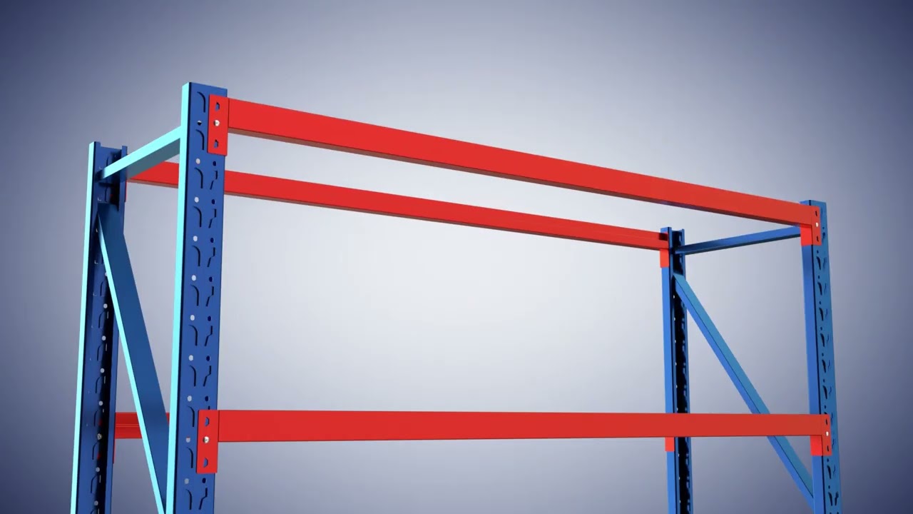 Load video: Stell Shelving Assembly
