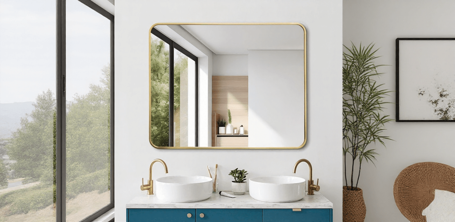 Gold-Framed Mirrors: The Touch of Luxury You Need