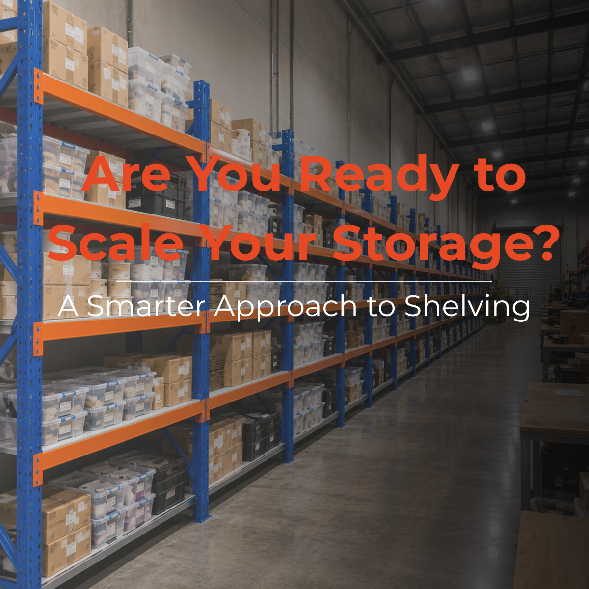 Are You Ready to Scale Your Storage? A Smarter Approach to Shelving