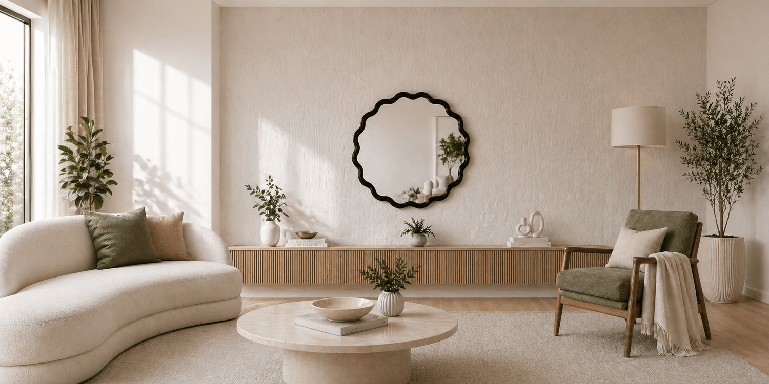 How to Create a Statement Wall Using Mirrors?