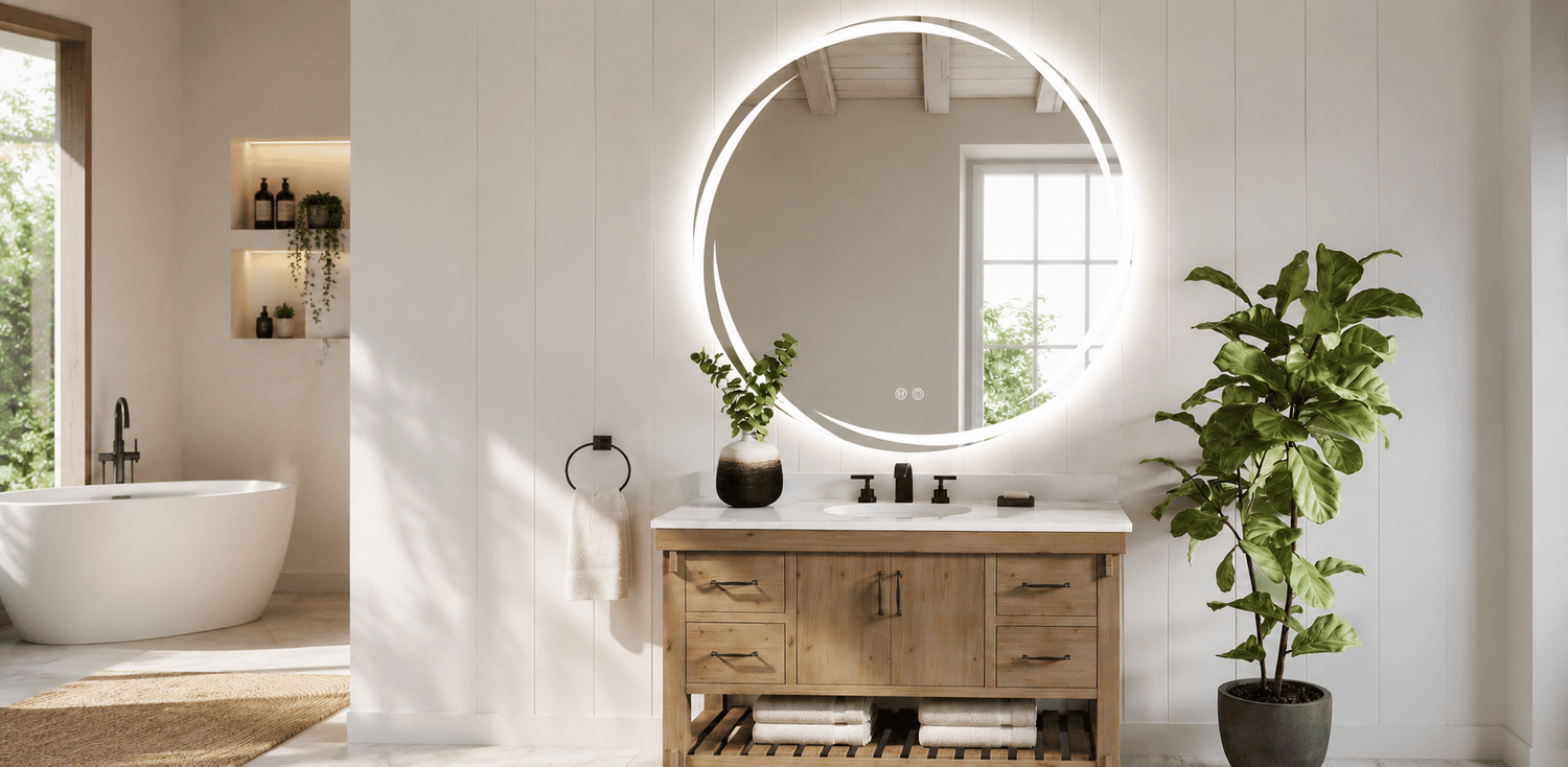Why Frameless Mirrors Are Dominating Modern Interiors?