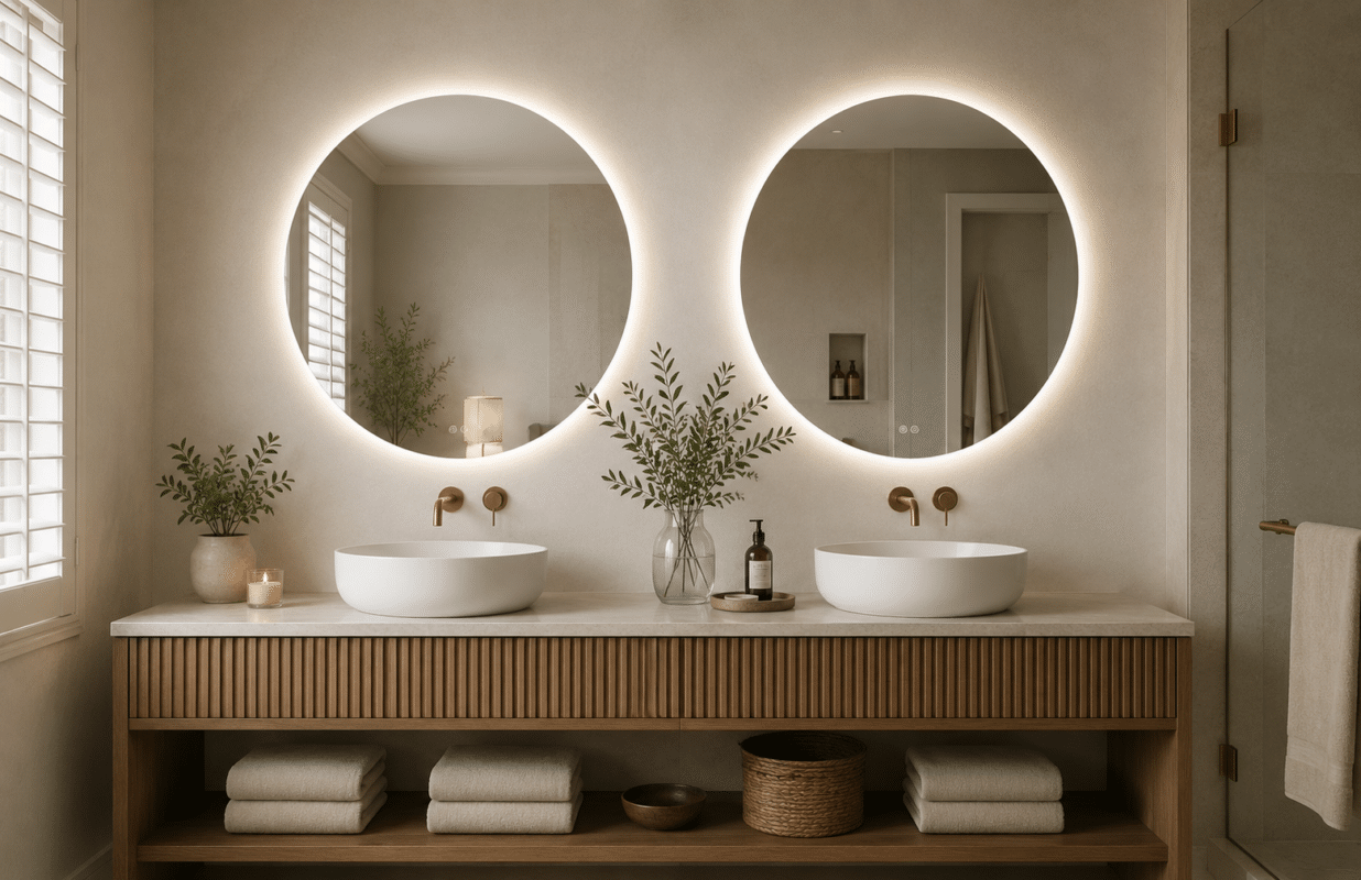 Double Vanities, Double Mirrors: Bathroom Design That Actually Works