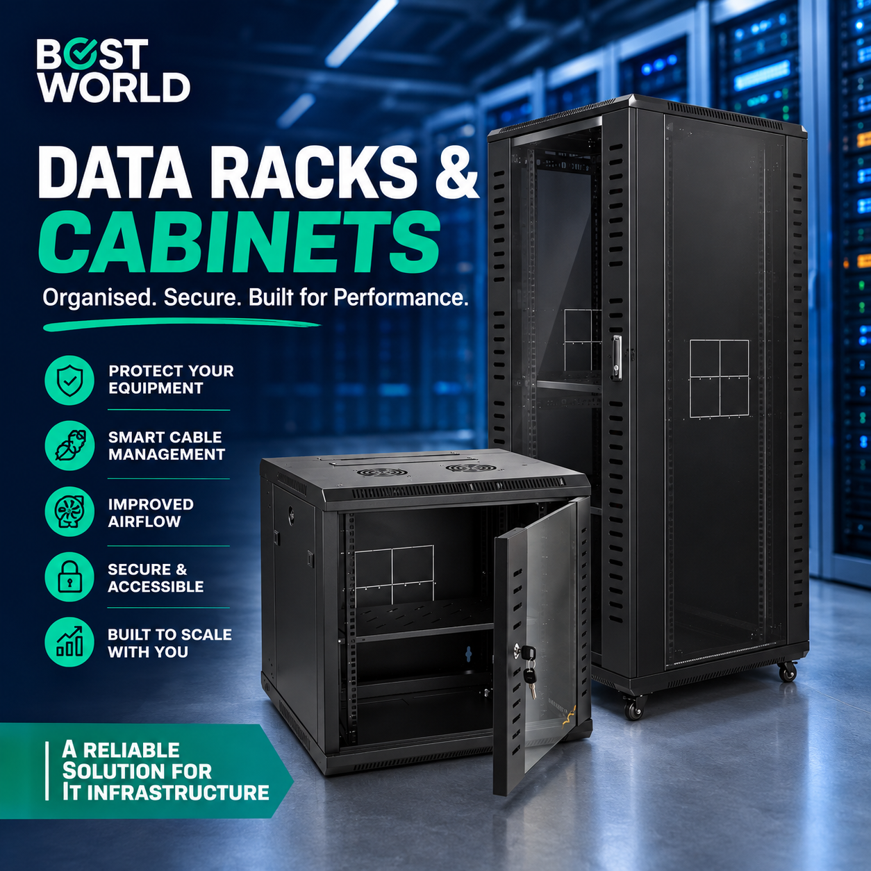Data Racks and Cabinets: A Complete Guide for Australian Businesses