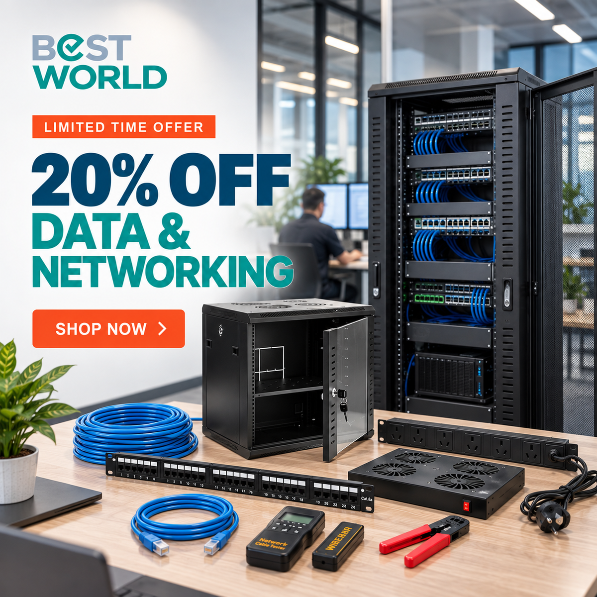 20% Off Data &amp; Networking: Get Your Next Project Sorted