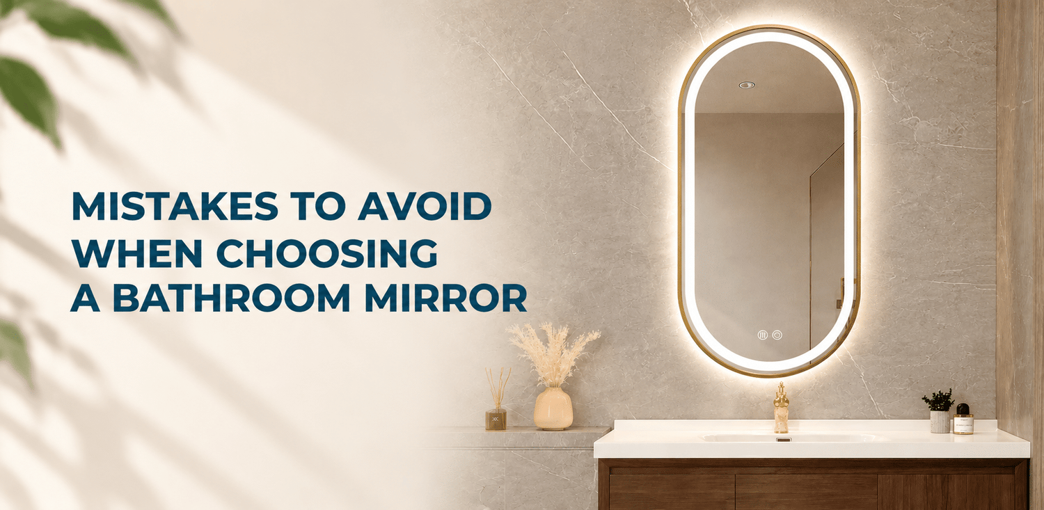 Mistakes to Avoid When Choosing a Bathroom Mirror