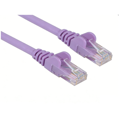 0.3M CAT6 Patch Lead RJ45 Purple