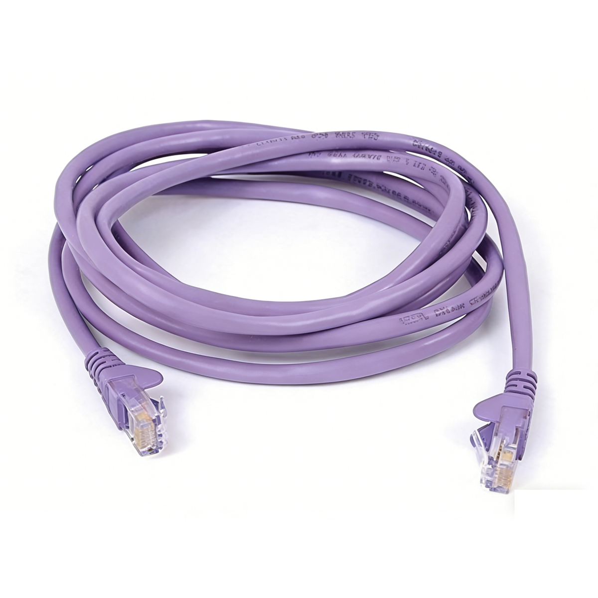 0.3M CAT6 Patch Lead RJ45 Purple - image 2 of 2