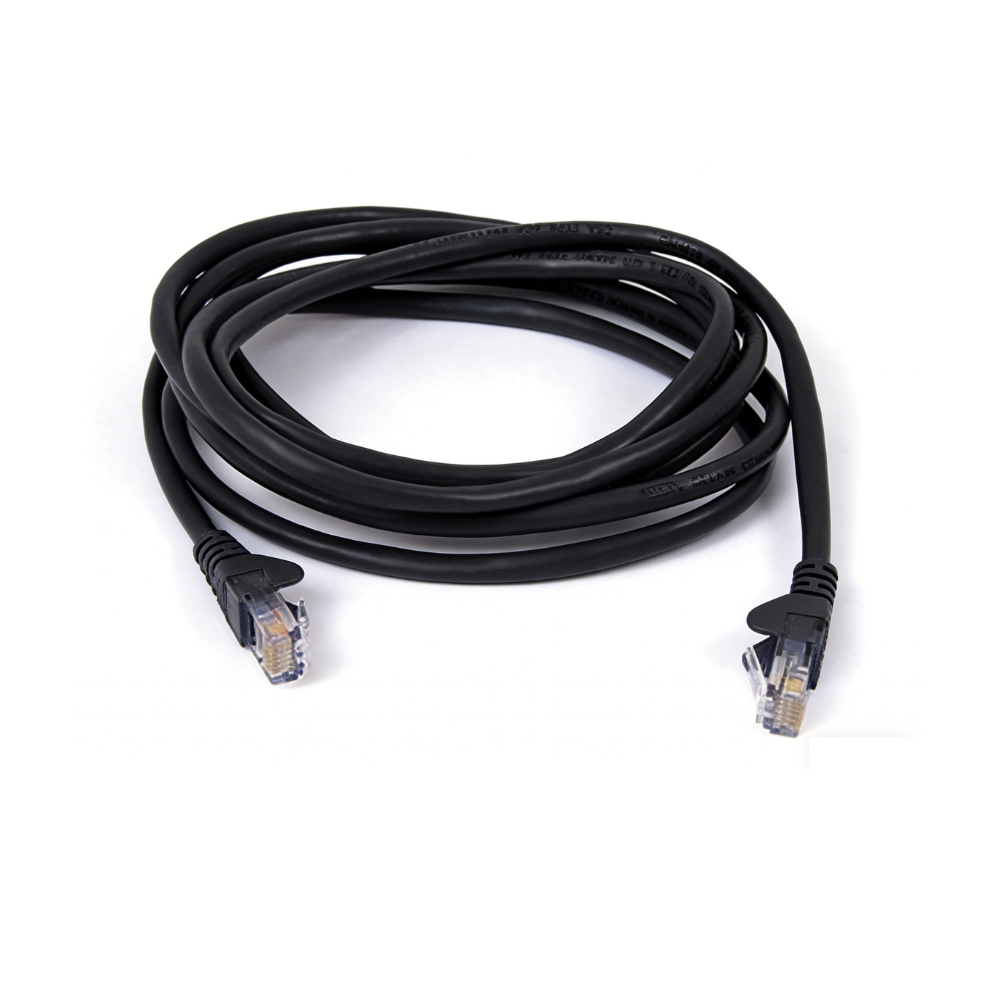 2.0M CAT6 Patch Lead RJ45 Black