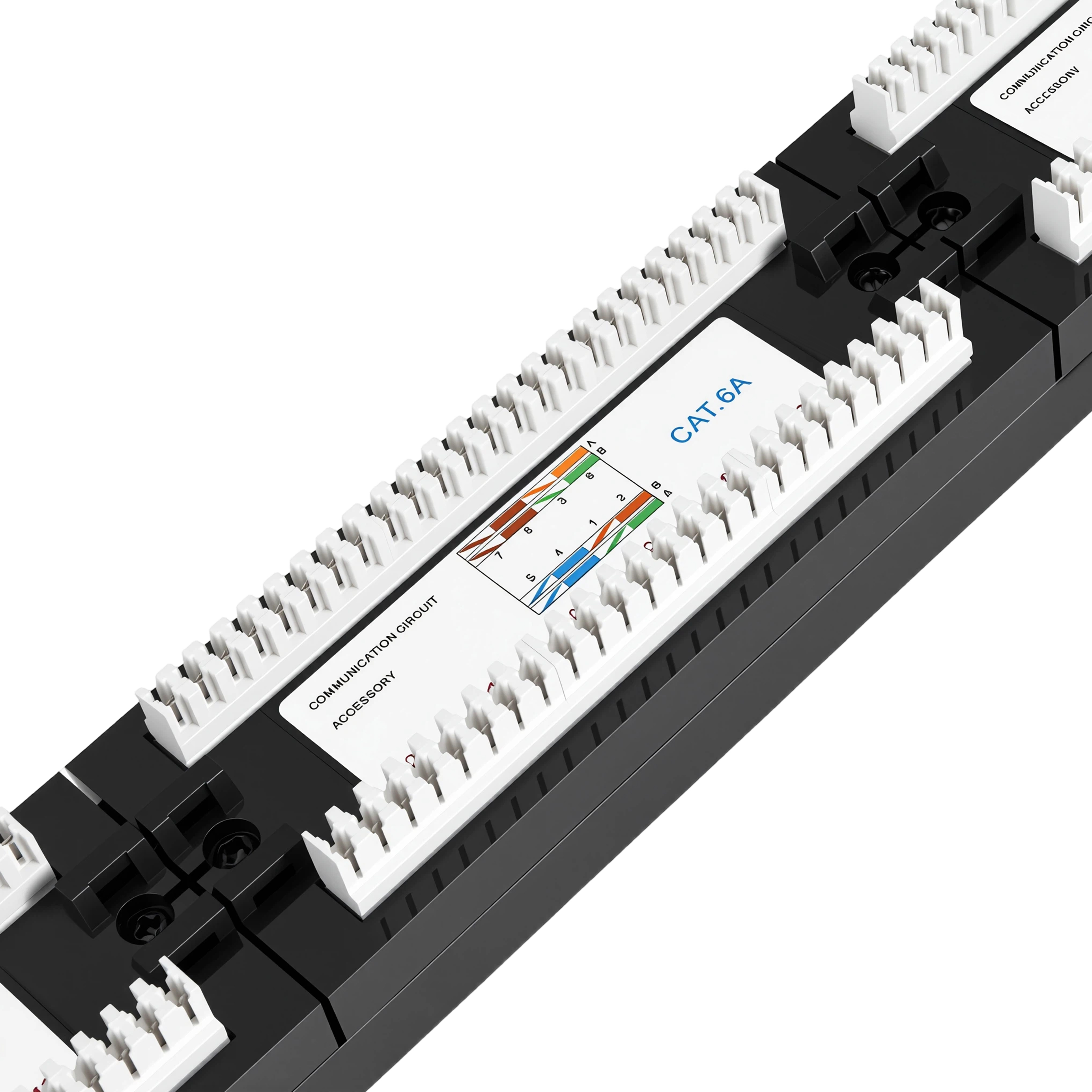 CAT6 24 Port Patch Panel UTP 1RU 110 Type