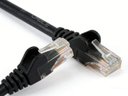 1.0M CAT6 Patch Lead RJ45 Black