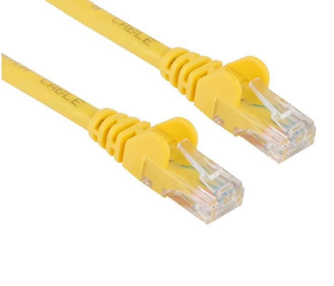 0.5M CAT6 Patch Lead RJ45 Yellow - image 3 of 4