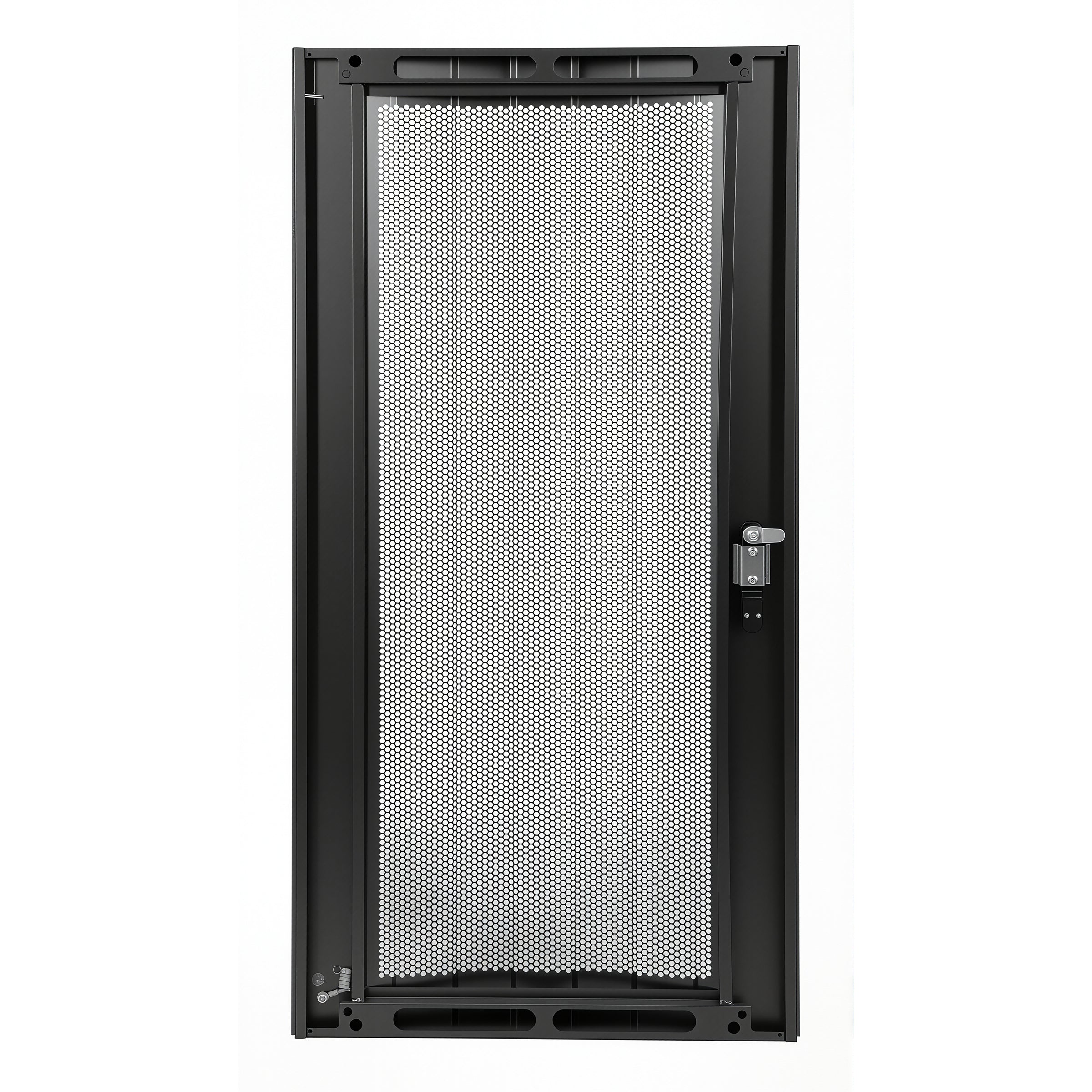 Curved Mesh Door for 27RU 600W Cabinet - BW Only