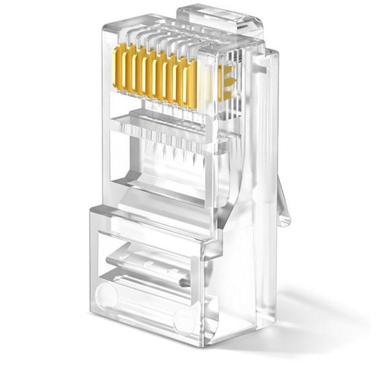 CAT6 RJ45 Modular plugs for solid cable pack of 100