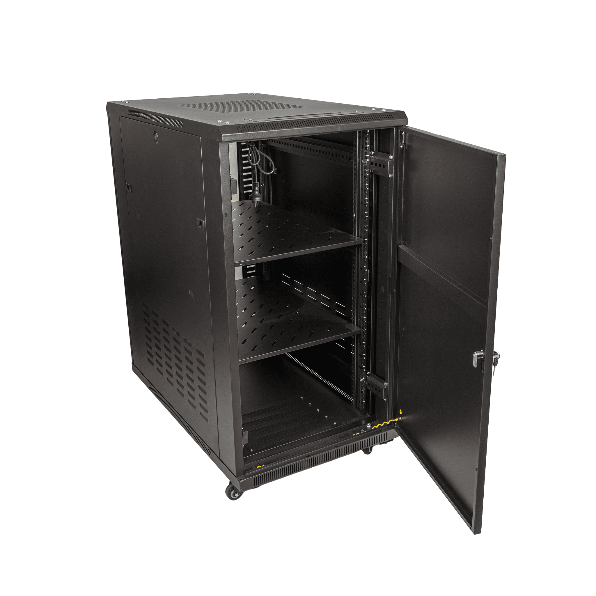 22RU Floor Standing Rack Cabinet 1000D 1167H 600W