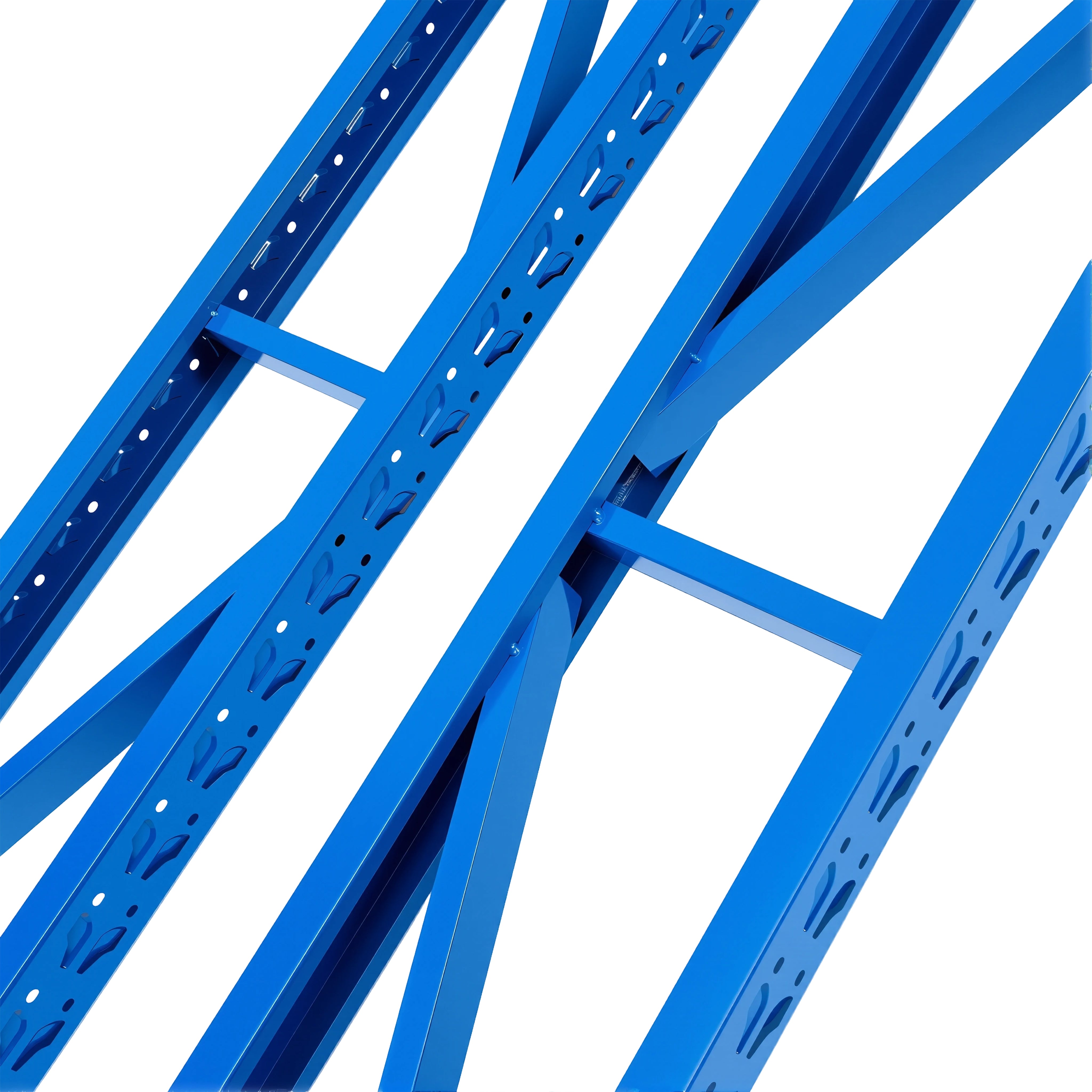 Upright Frame Post 2.0M x 0.3M Welded 40x80 Dual