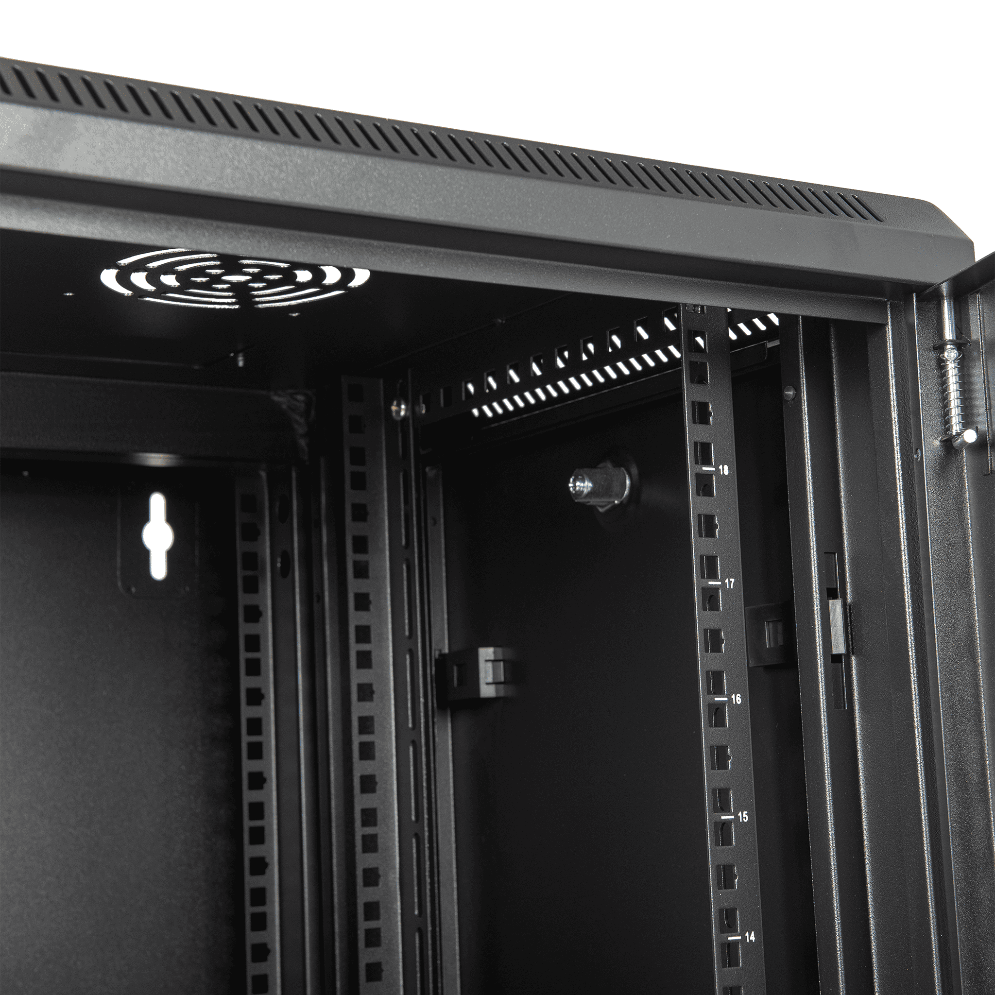 18RU Swing Wall Mount Rack Cabinet 550D 900H 600W