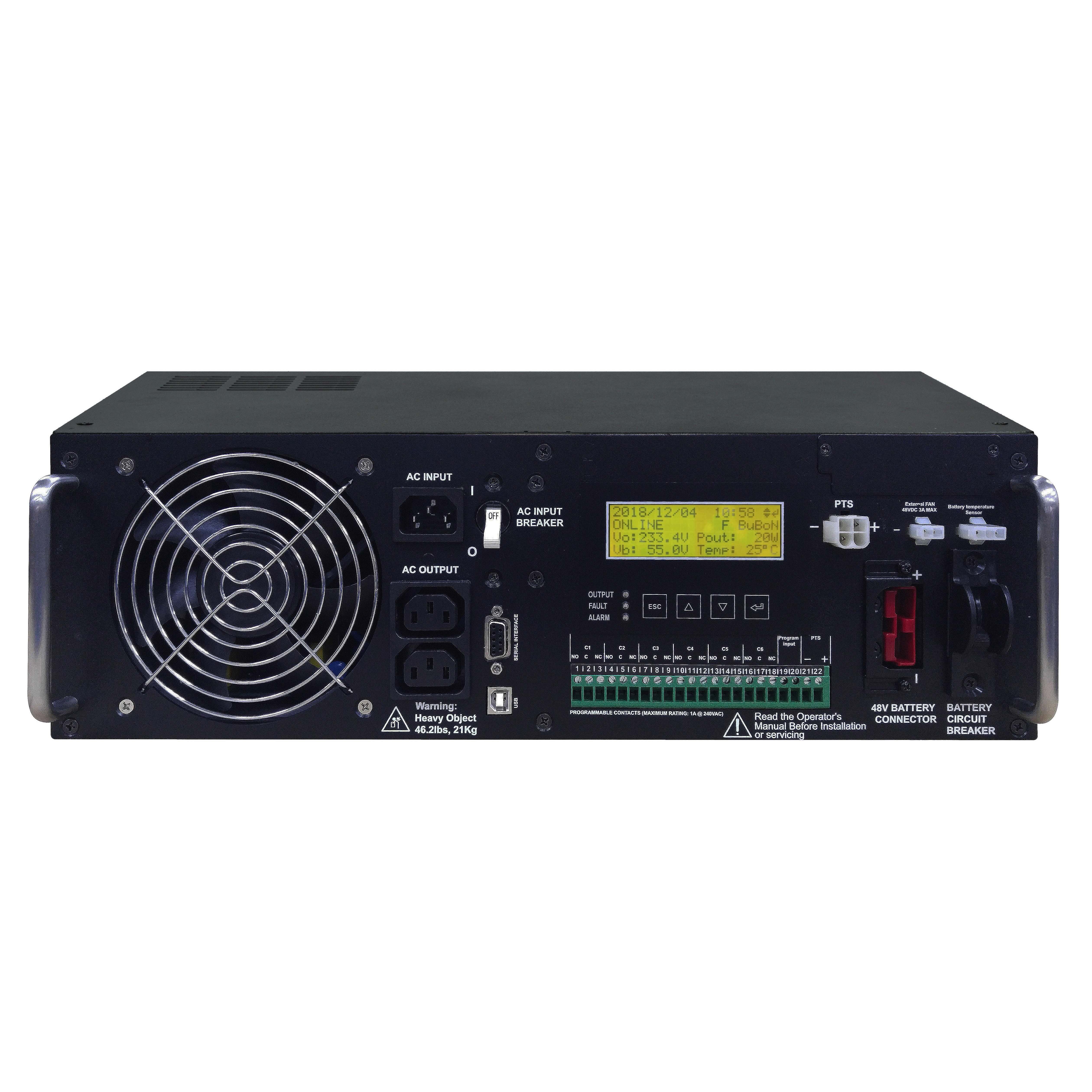 Traffic Control 2000W PSW High Temp UPS - inc Battery Lead