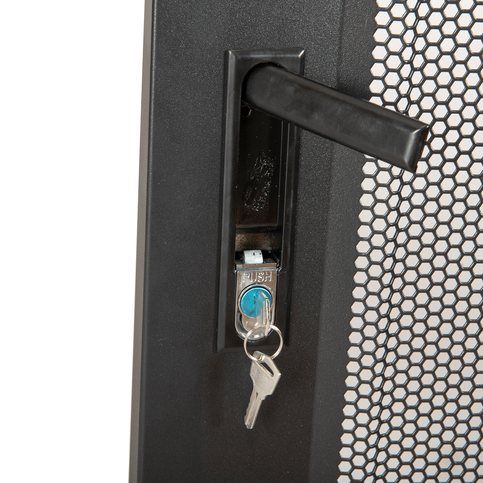 Curved Mesh Door for 45RU 600W Cabinet - BW Only