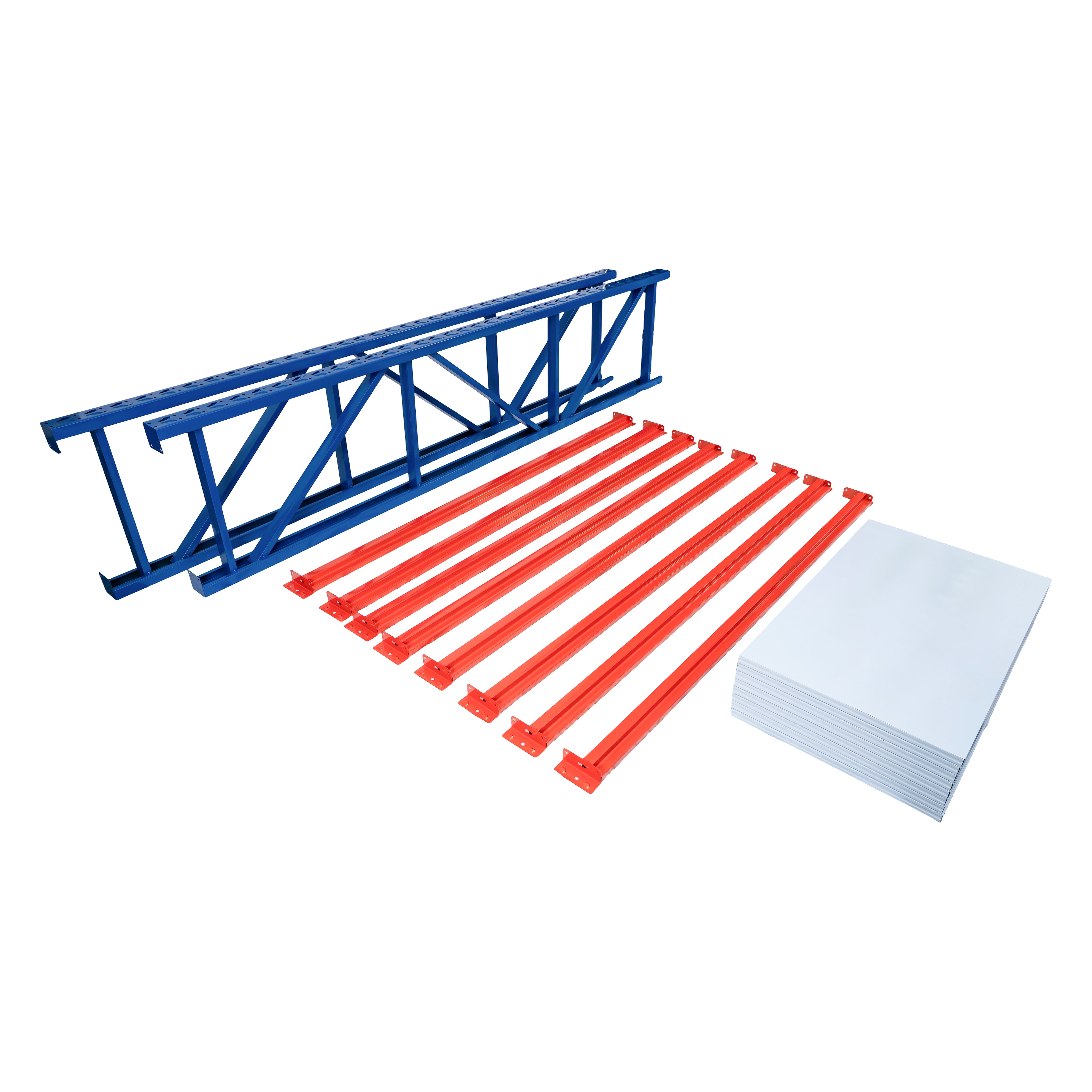 2.4m x 2.0m x 0.6m Heavy Duty Welded Steel Shelving