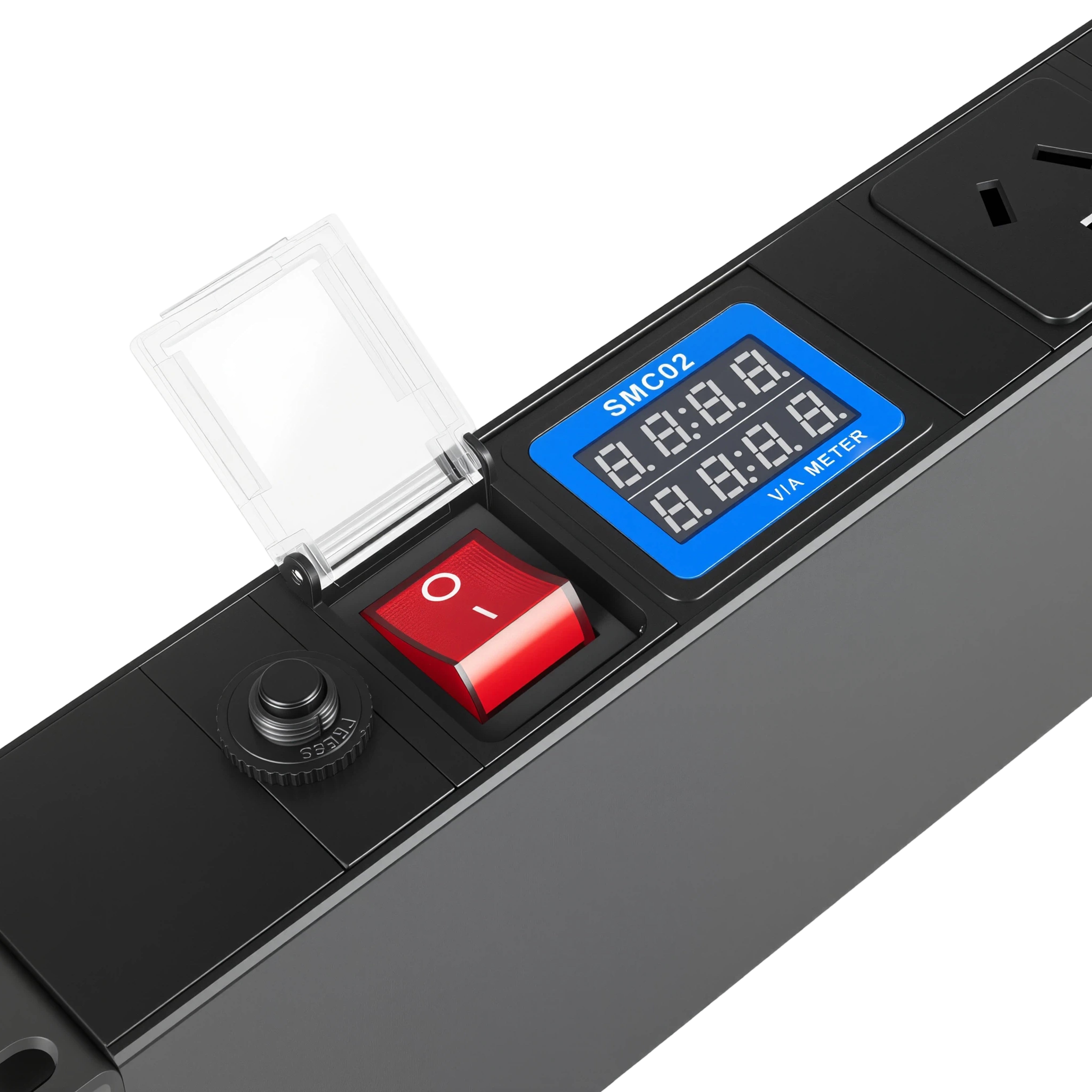 16 Way PDU Power Rail 10A 1RU Rack Mount Horizontal