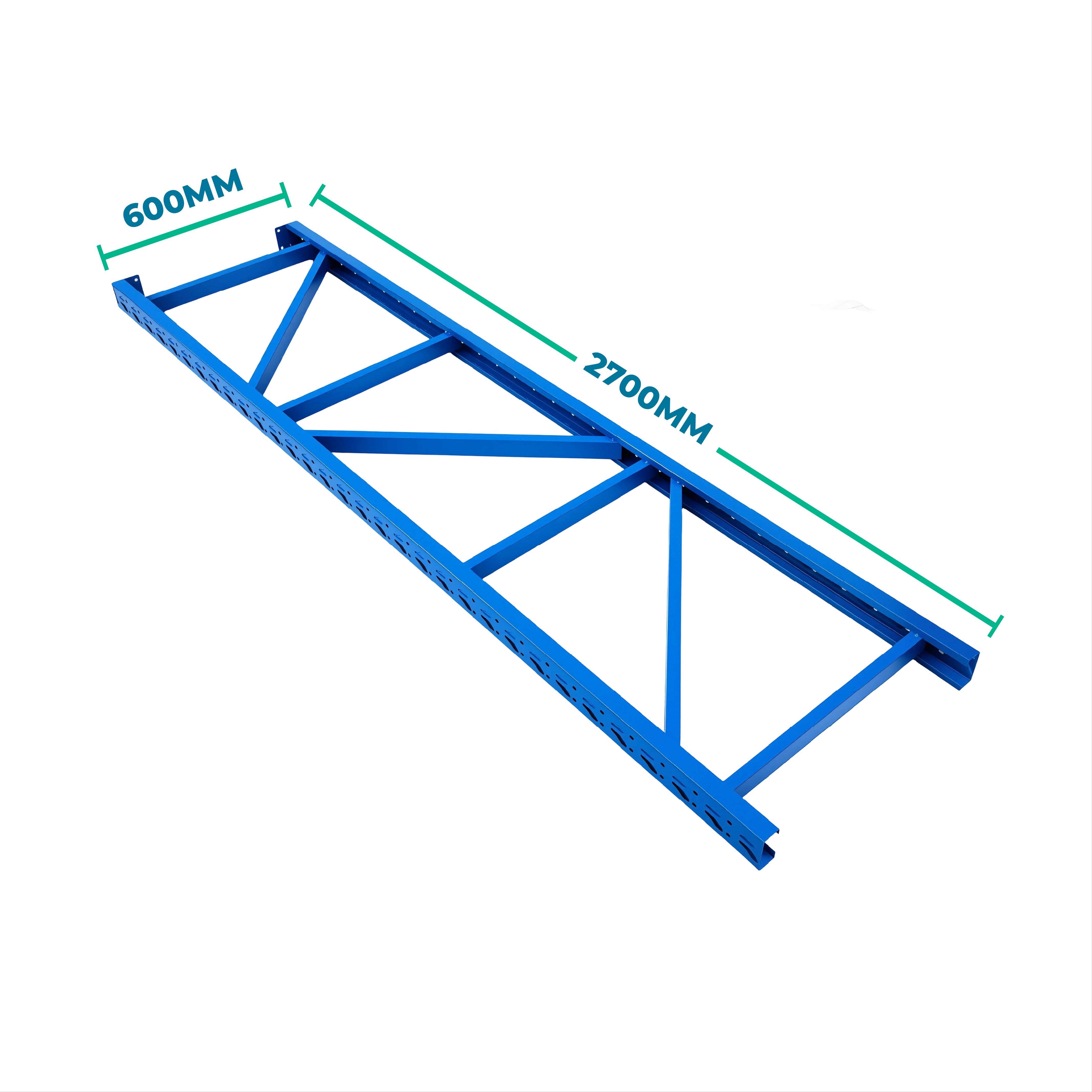 Upright Frame Post 2.7M x 0.6M Welded 40x80 Dual