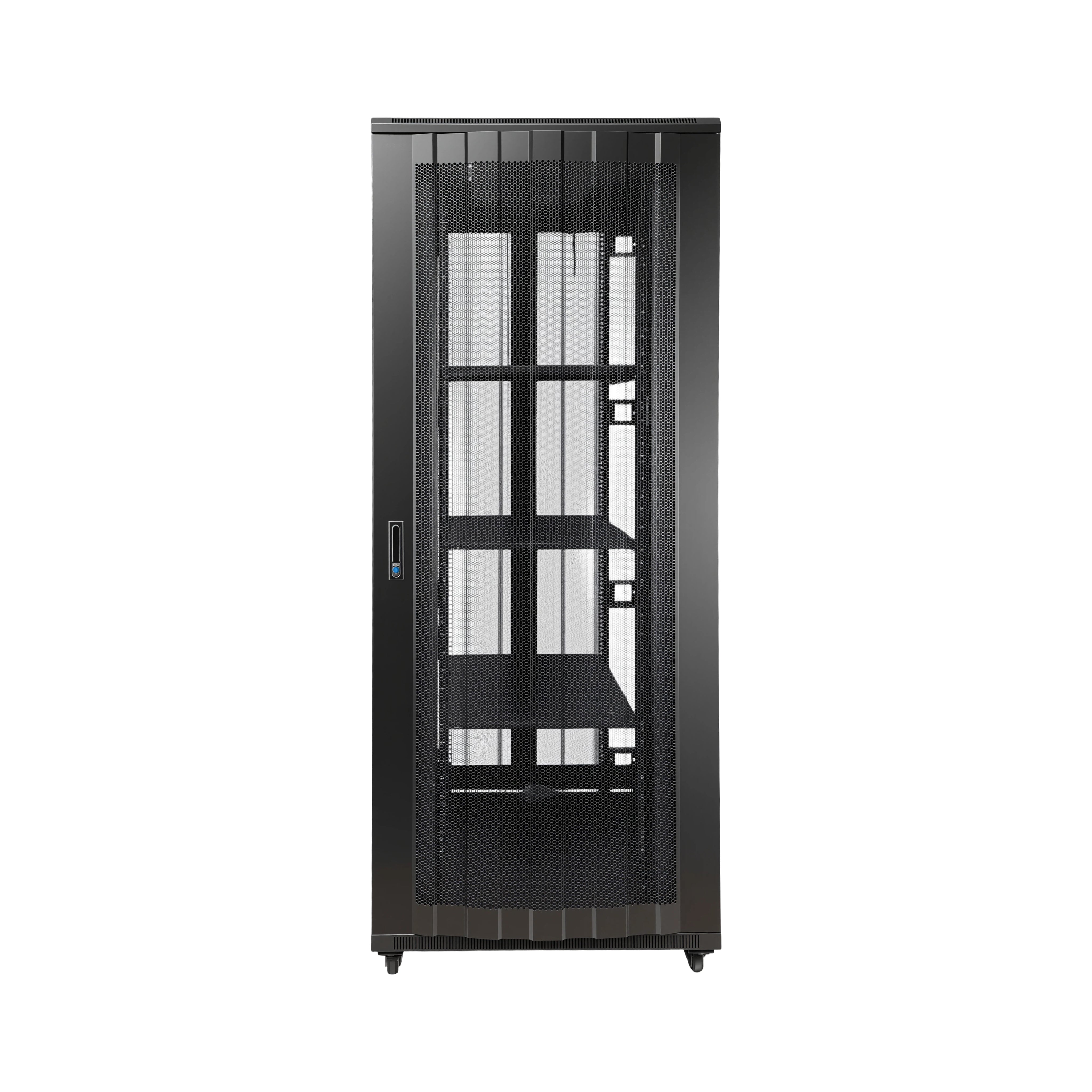 Curved 45RU Floor Standing Rack Cabinet 800W 1200D 990H