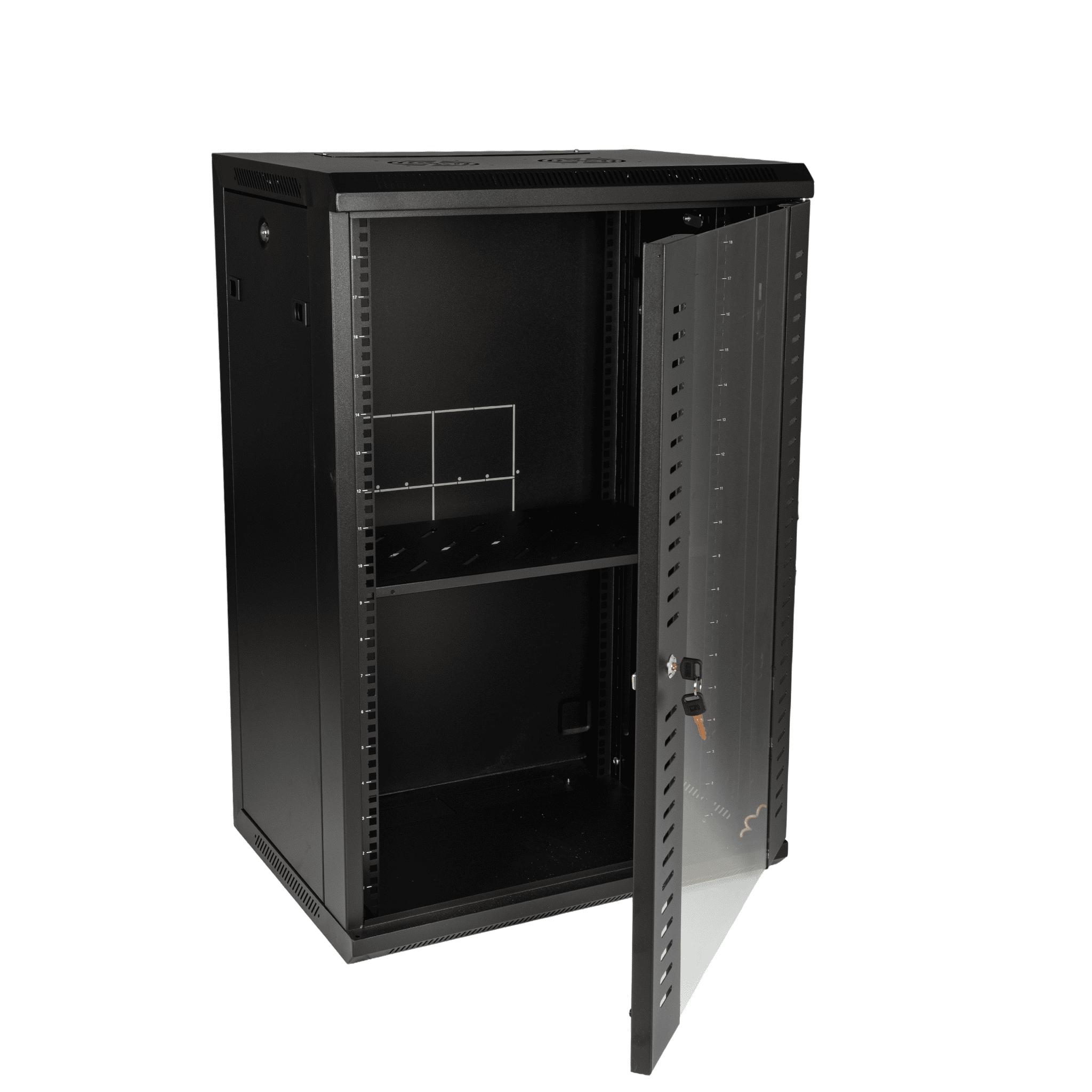 18RU Wall Mount Rack Cabinet 450D 900H 600W