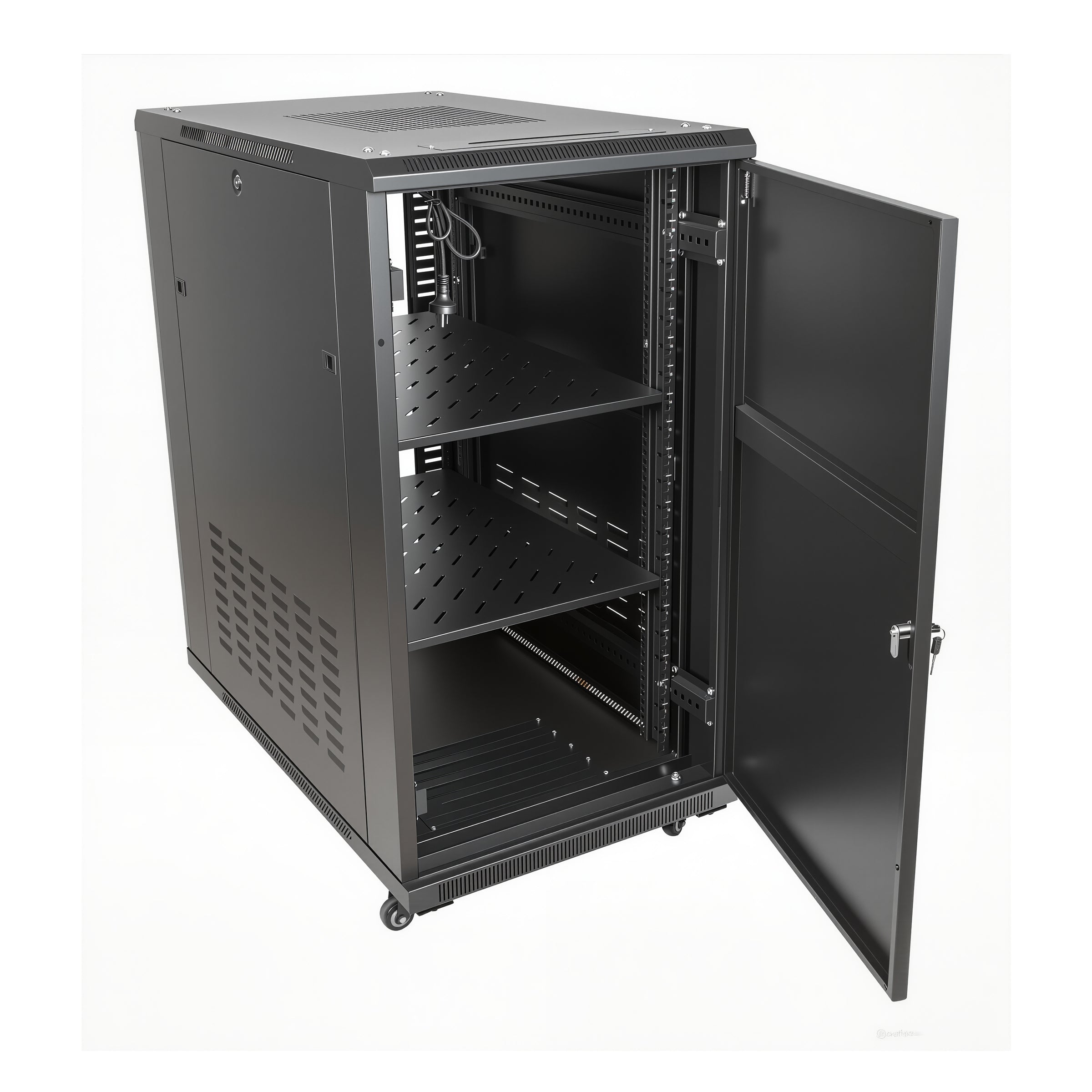 27RU Floor Standing Rack Cabinet 1000D 1400H 600W - image 11 of 11