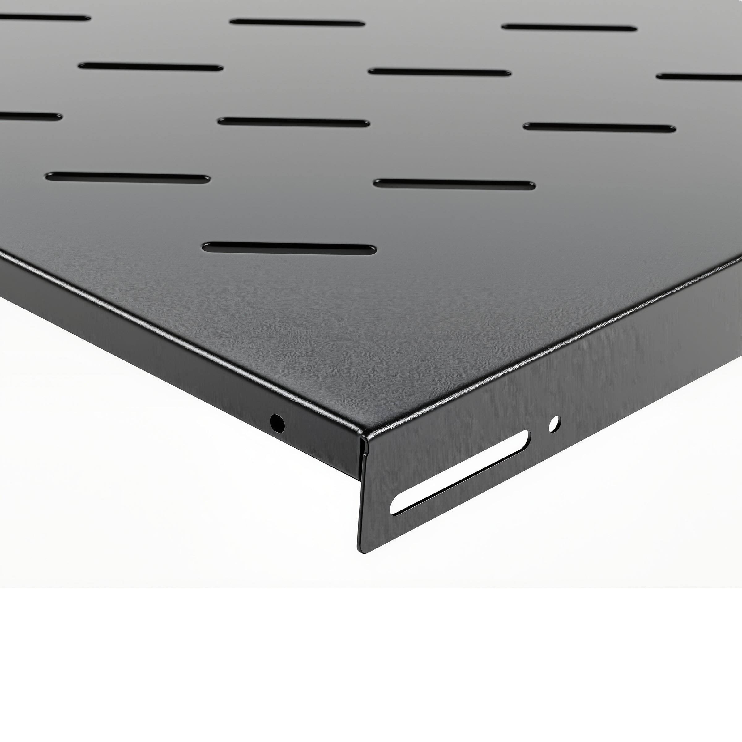 Fixed Shelf 1RU for 1200D Floor Standing Cabinets - BW Only