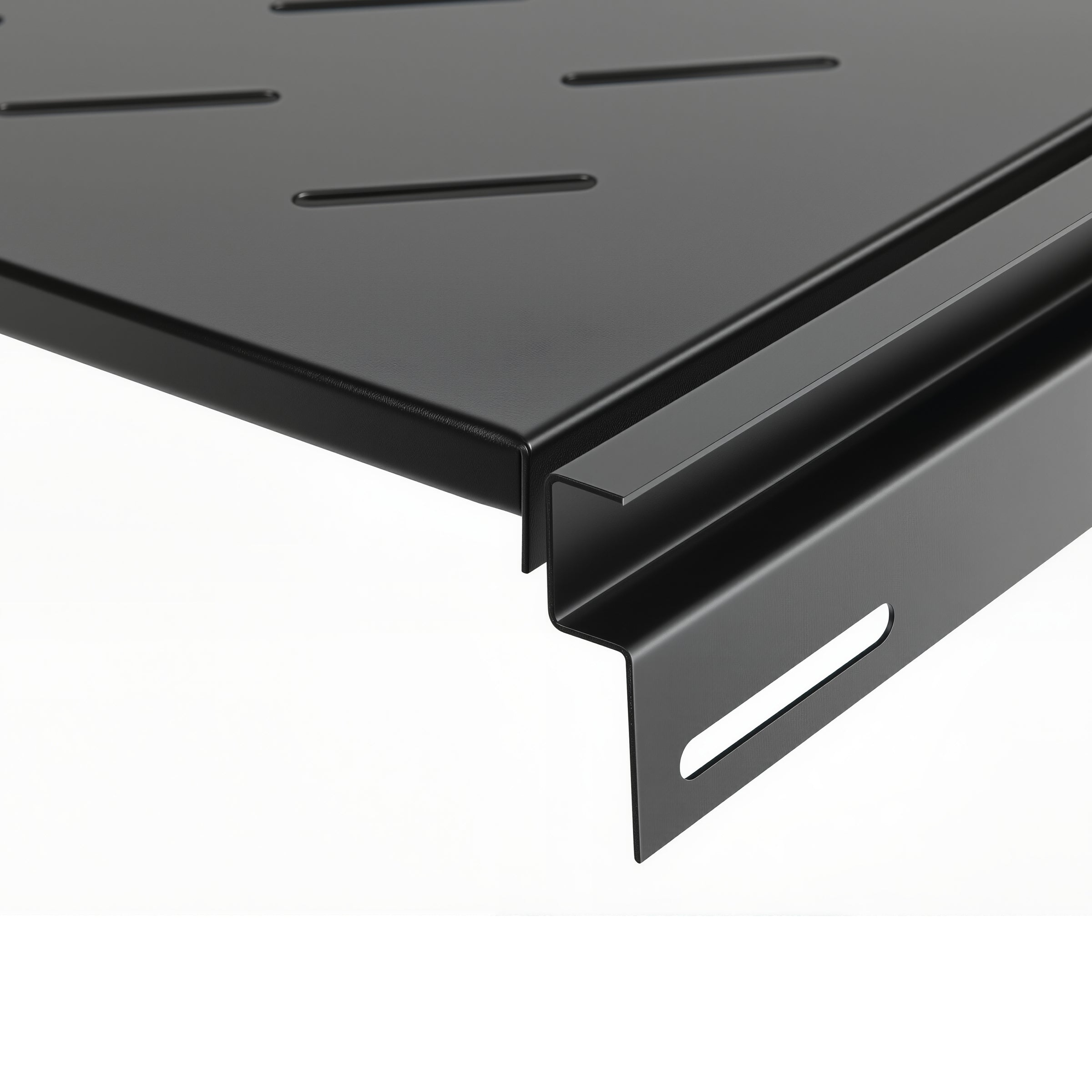 Sliding Shelf 1RU for 1000D Floor Standing Cabinets - BW Only