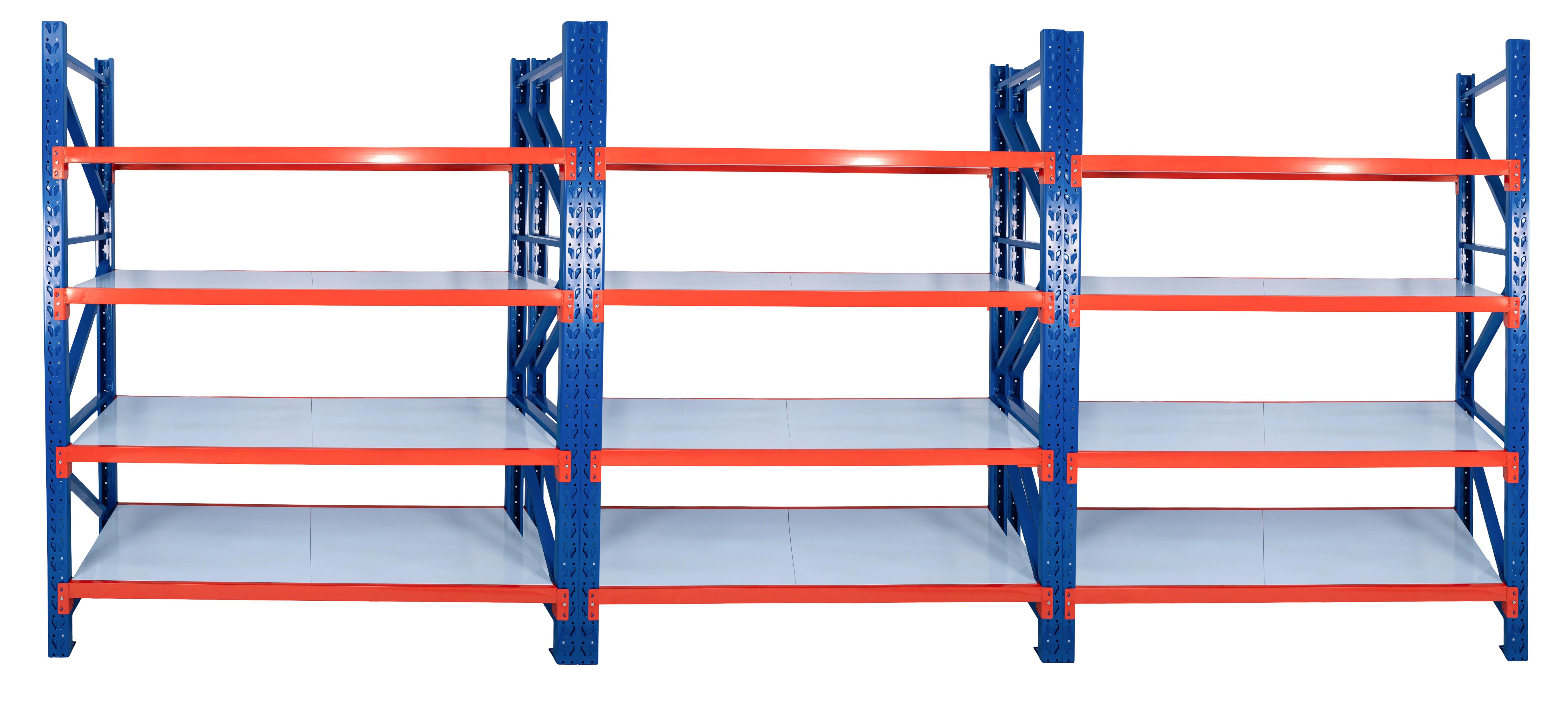 2.4m x 6.0m x 0.6m Heavy Duty Welded Steel Shelving