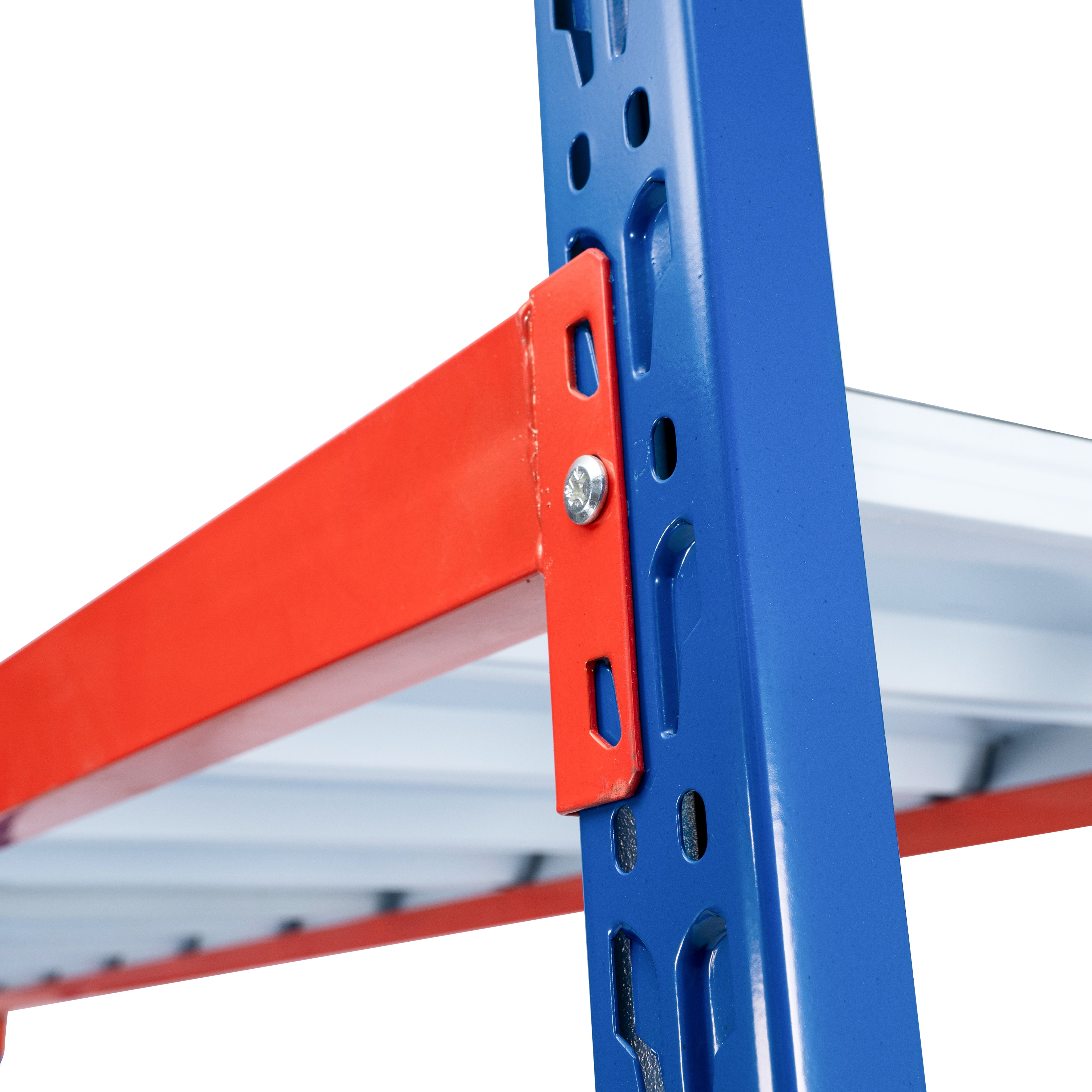 2.0m x 2.0m x 0.6m Basic Bolted Steel Shelving