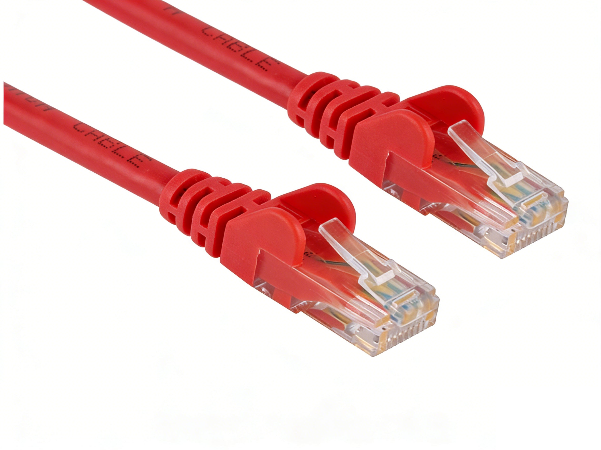 0.5M CAT6 Patch Lead RJ45 Red