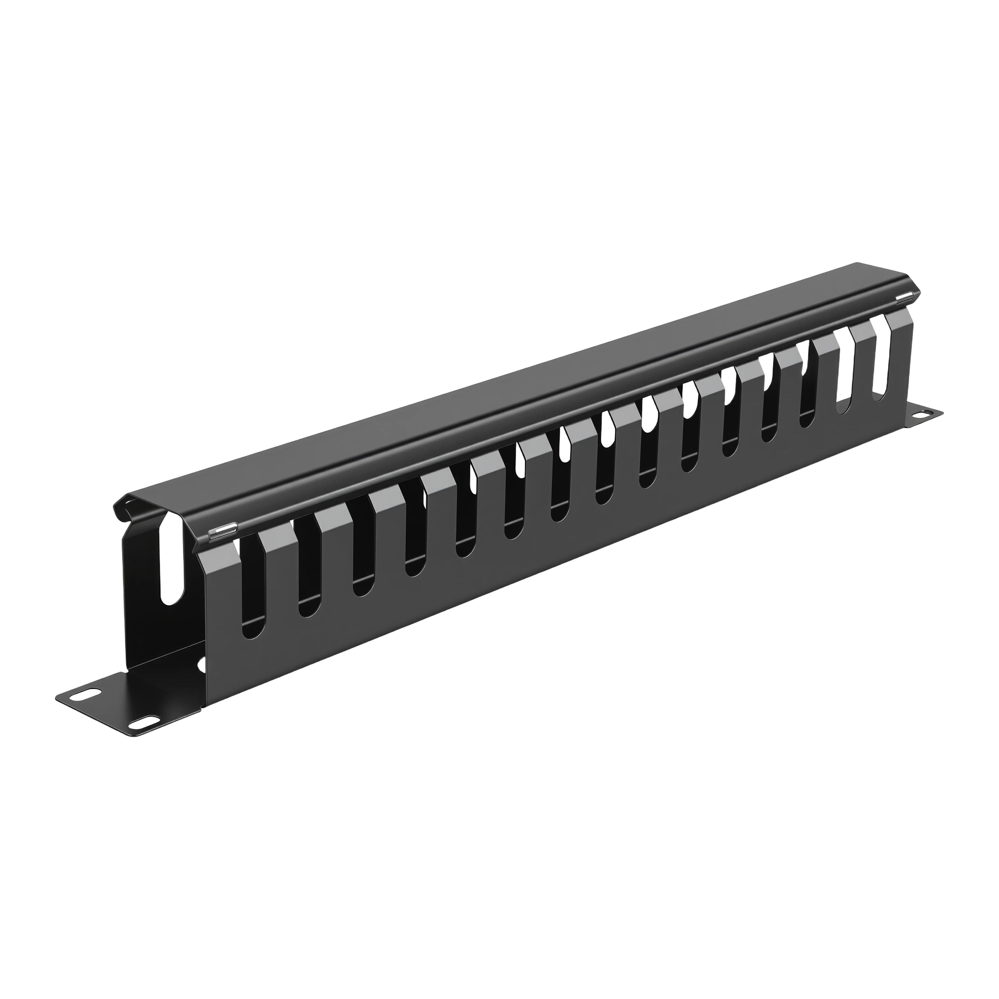 1RU Cable Management Panel Metal with Cover
