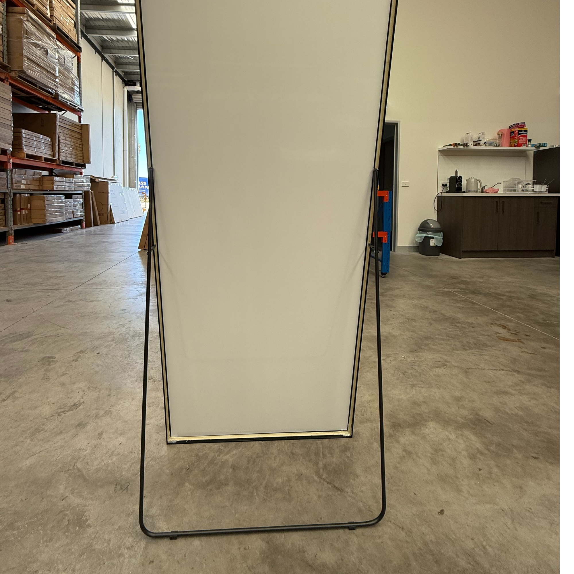 Rectangular Classic Mirror 40cm x 150cm Black Aluminium Alloy Frame Full Length - image 6 of 13