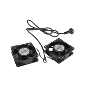 Dual Fan Cooling Kit for Wall Mount Cabinets 120W 120H - BW Only