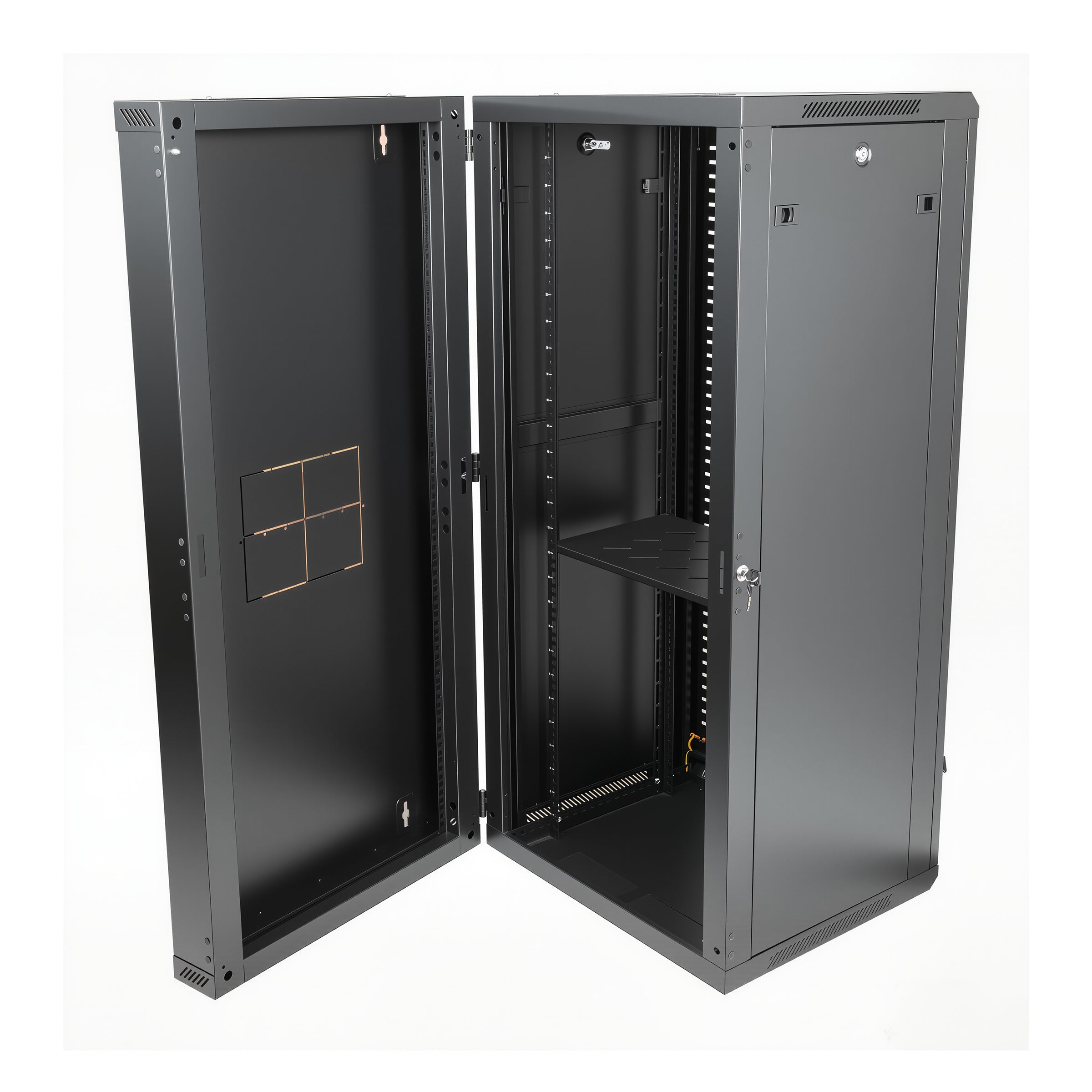 24RU Swing Wall Mount Rack Cabinet 600D 1170H 600W