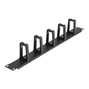 1RU Cable Management Panel Plastic Rings