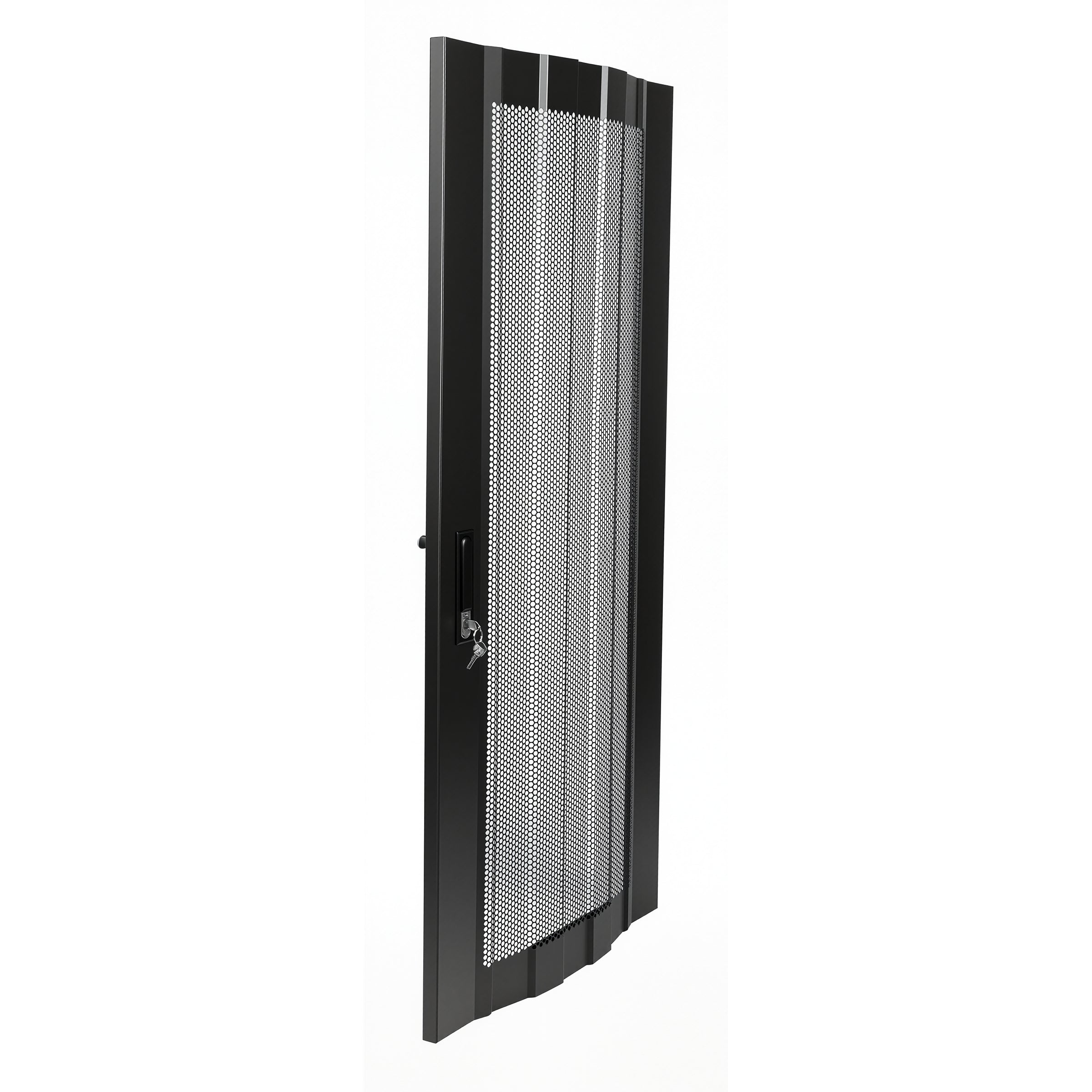 Curved Mesh Door for 27RU 600W Cabinet - BW Only