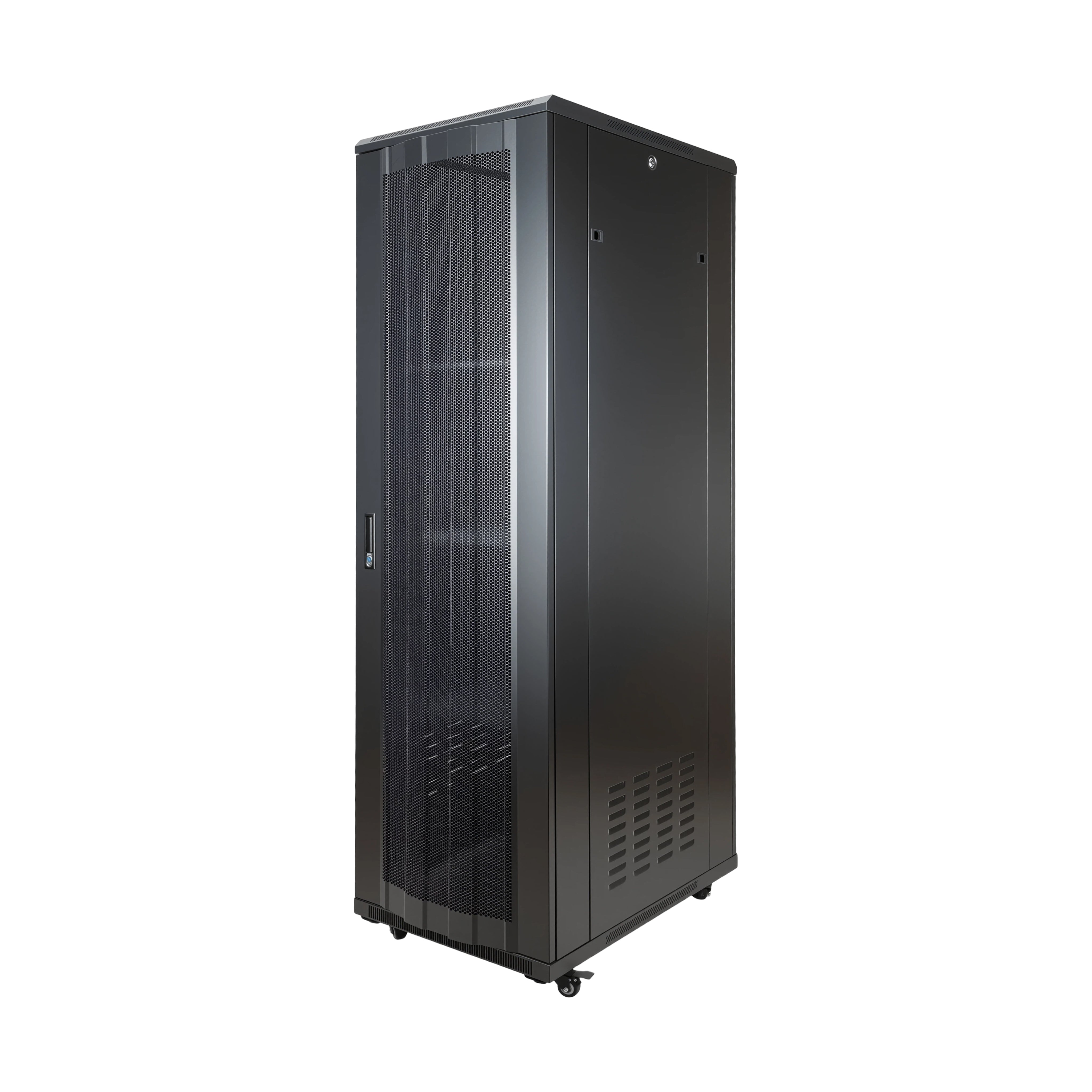 Curved 37RU Floor Standing Rack Cabinet 600W 800D 990H