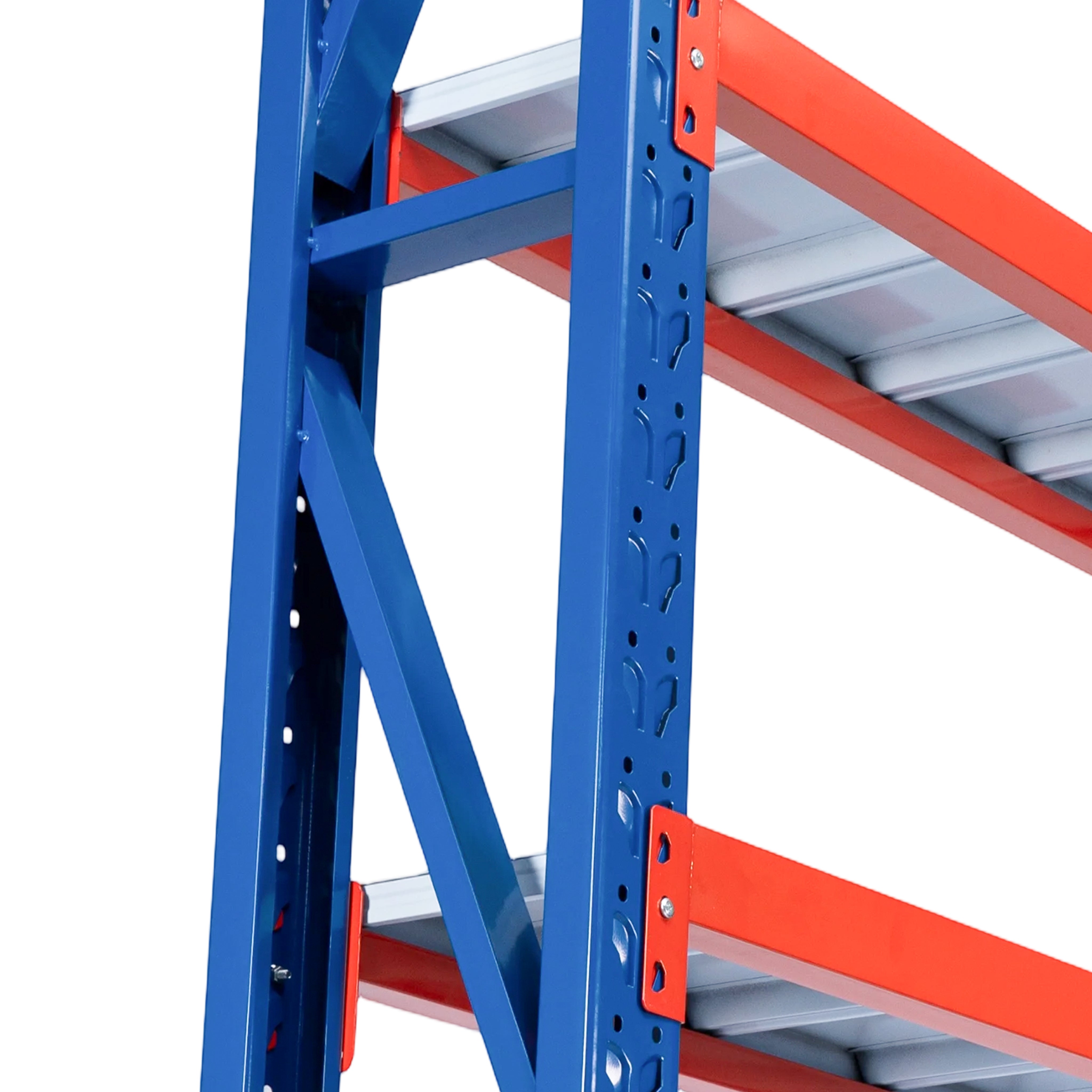 2.4m x 1.2m x 0.3m Heavy Duty Welded Steel Shelving