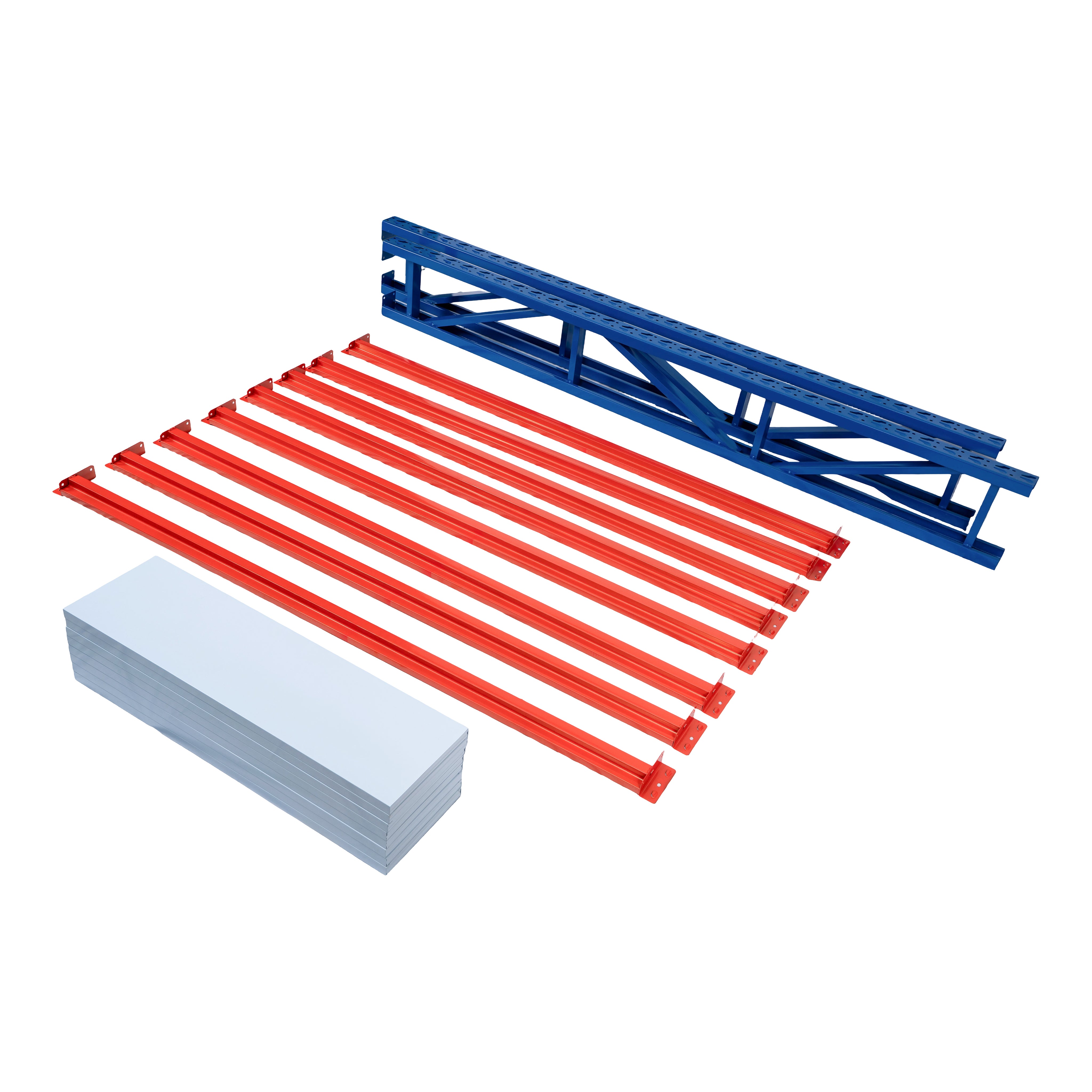 2.0m x 1.2m x 0.3m Heavy Duty Welded Steel Shelving