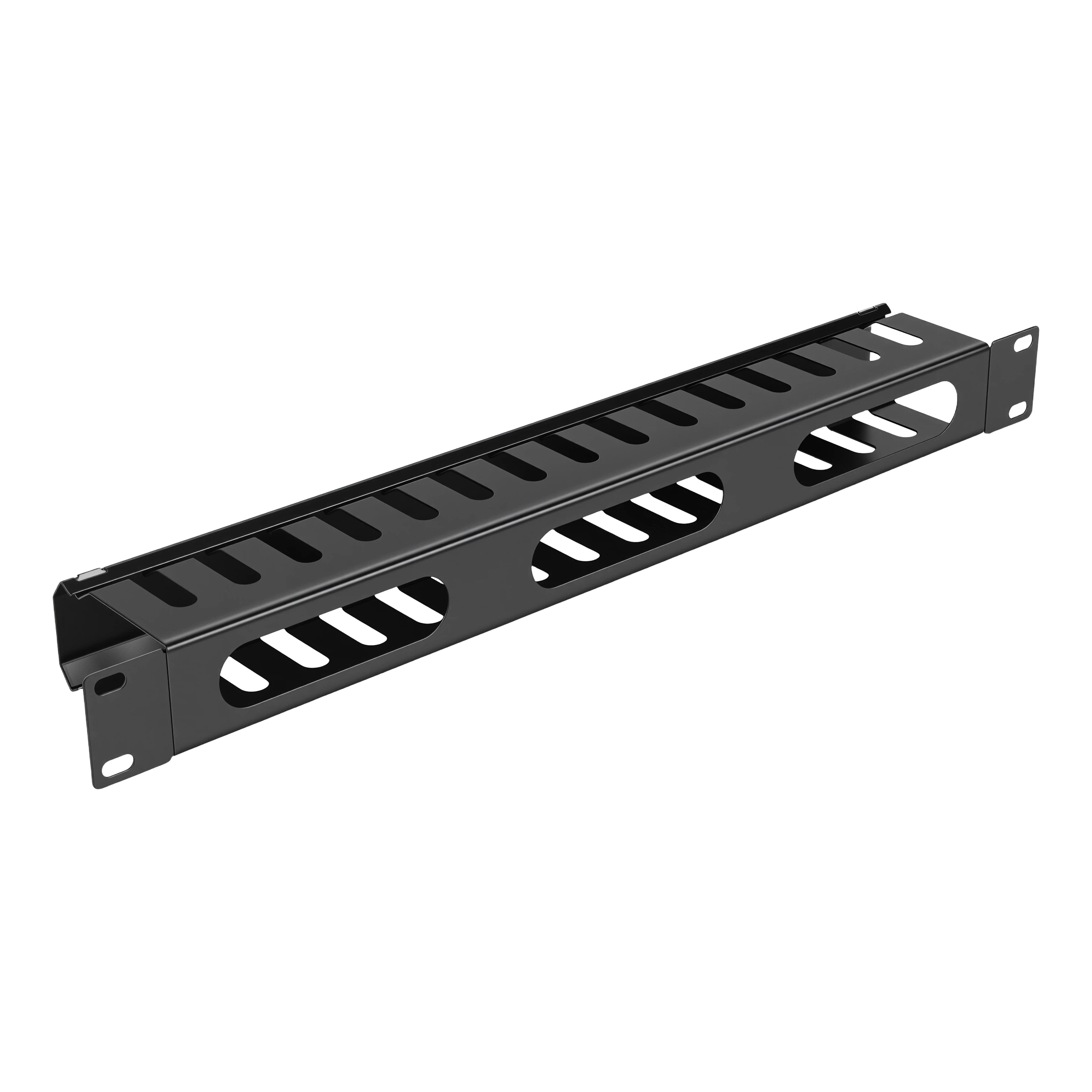 1RU Cable Management Panel Metal with Cover