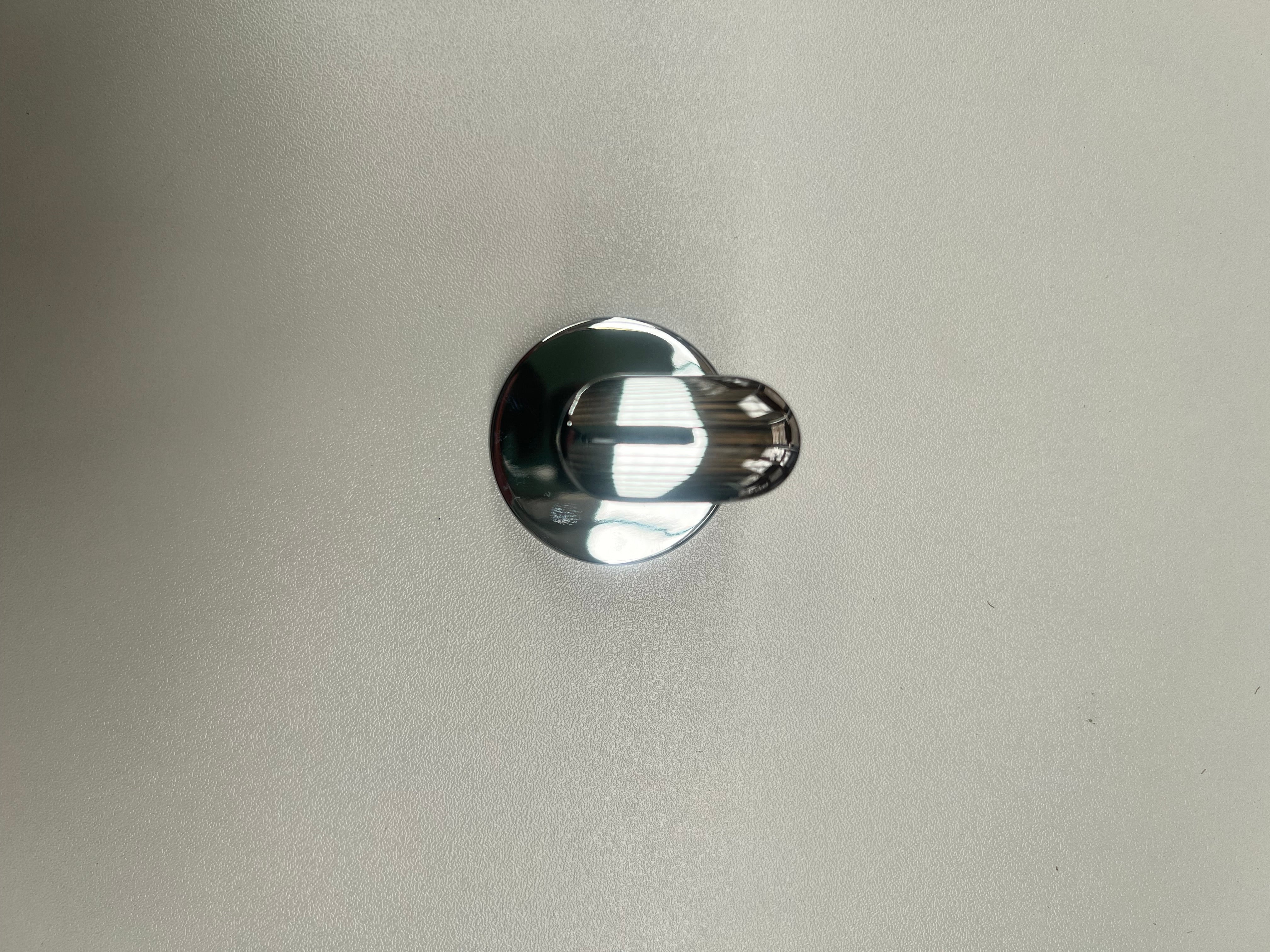 Single Robe Hook Chrome Wall Mounted Bathroom Accessory Stylish Durable Design - image 10 of 11