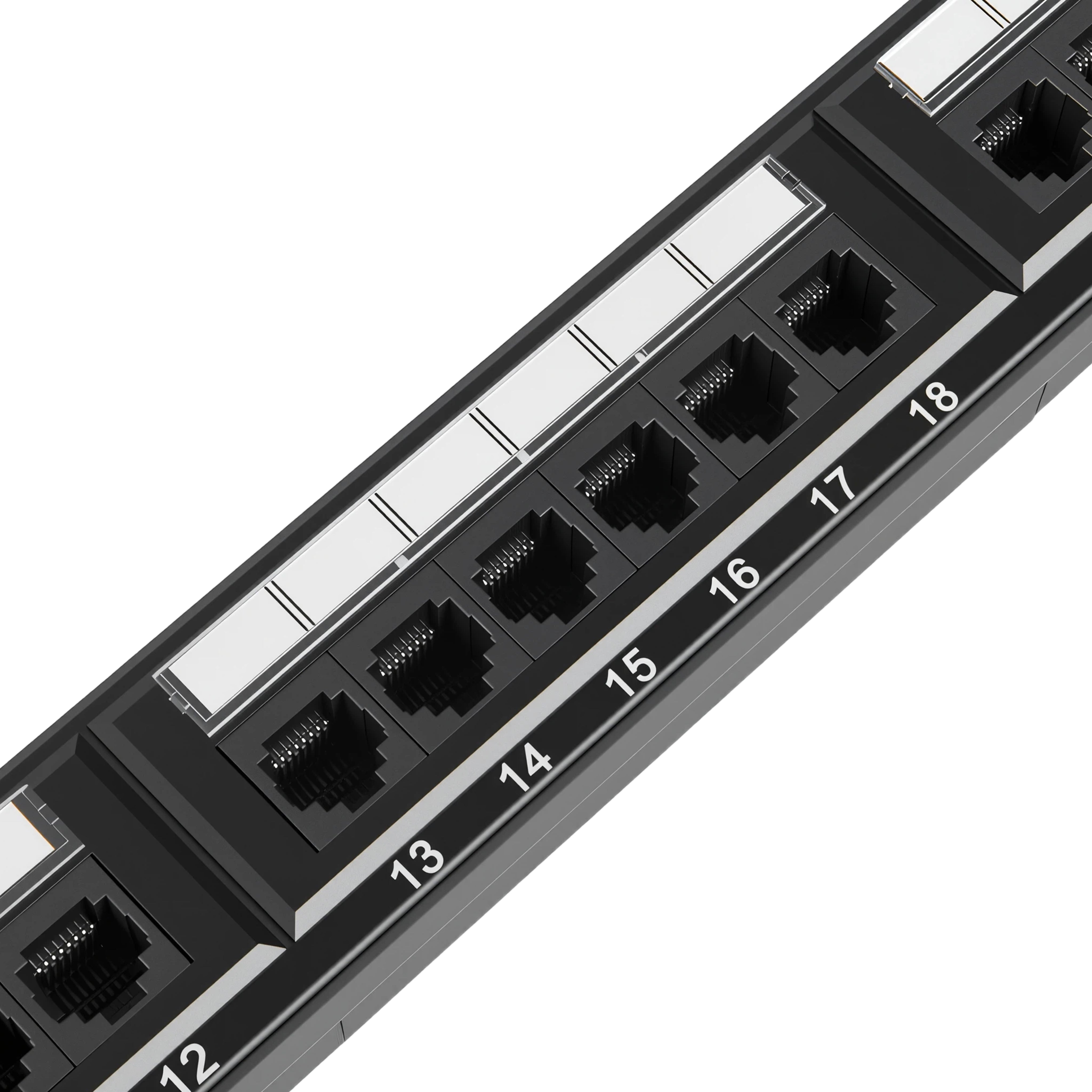 CAT6 24 Port Patch Panel UTP 1RU 110 Type - image 10 of 11