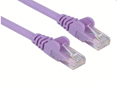 0.3M CAT6 Patch Lead RJ45 Purple