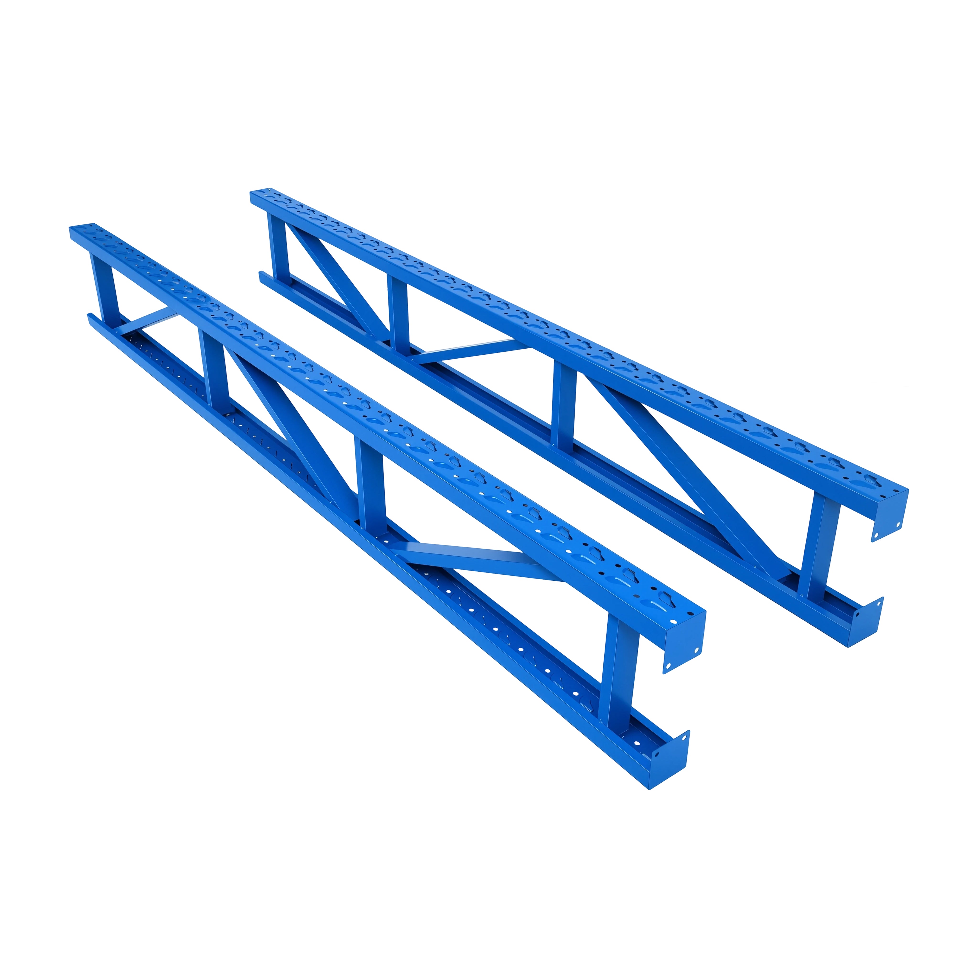 Upright Frame Post 2.4M x 0.3M Welded 40x80 Dual