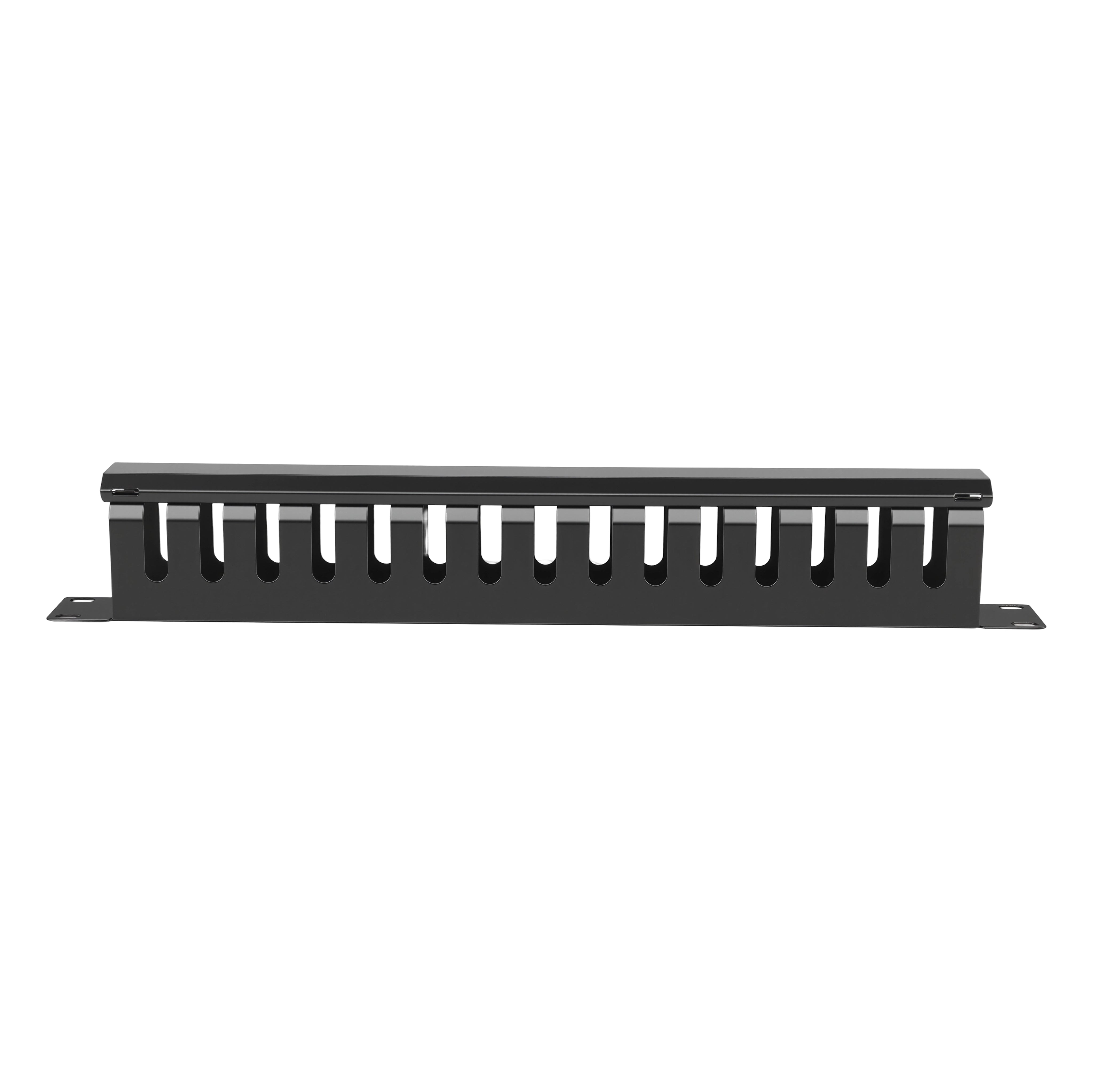 1RU Cable Management Panel Metal with Cover