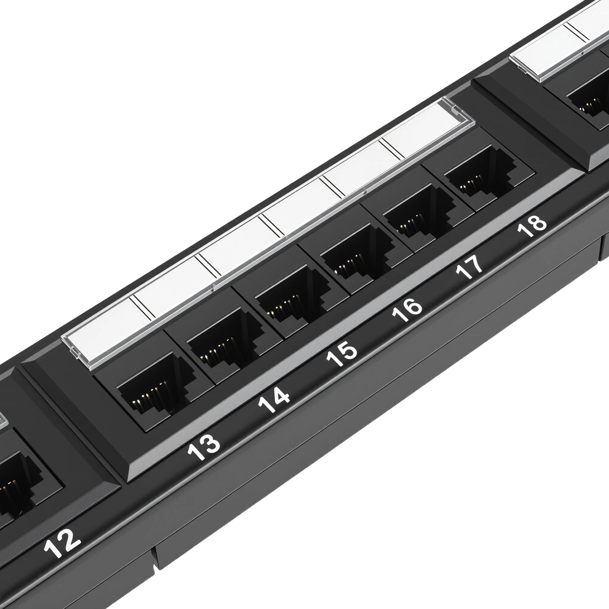 CAT6A 24 Port Patch Panel UTP 1RU 110 Type - image 9 of 12