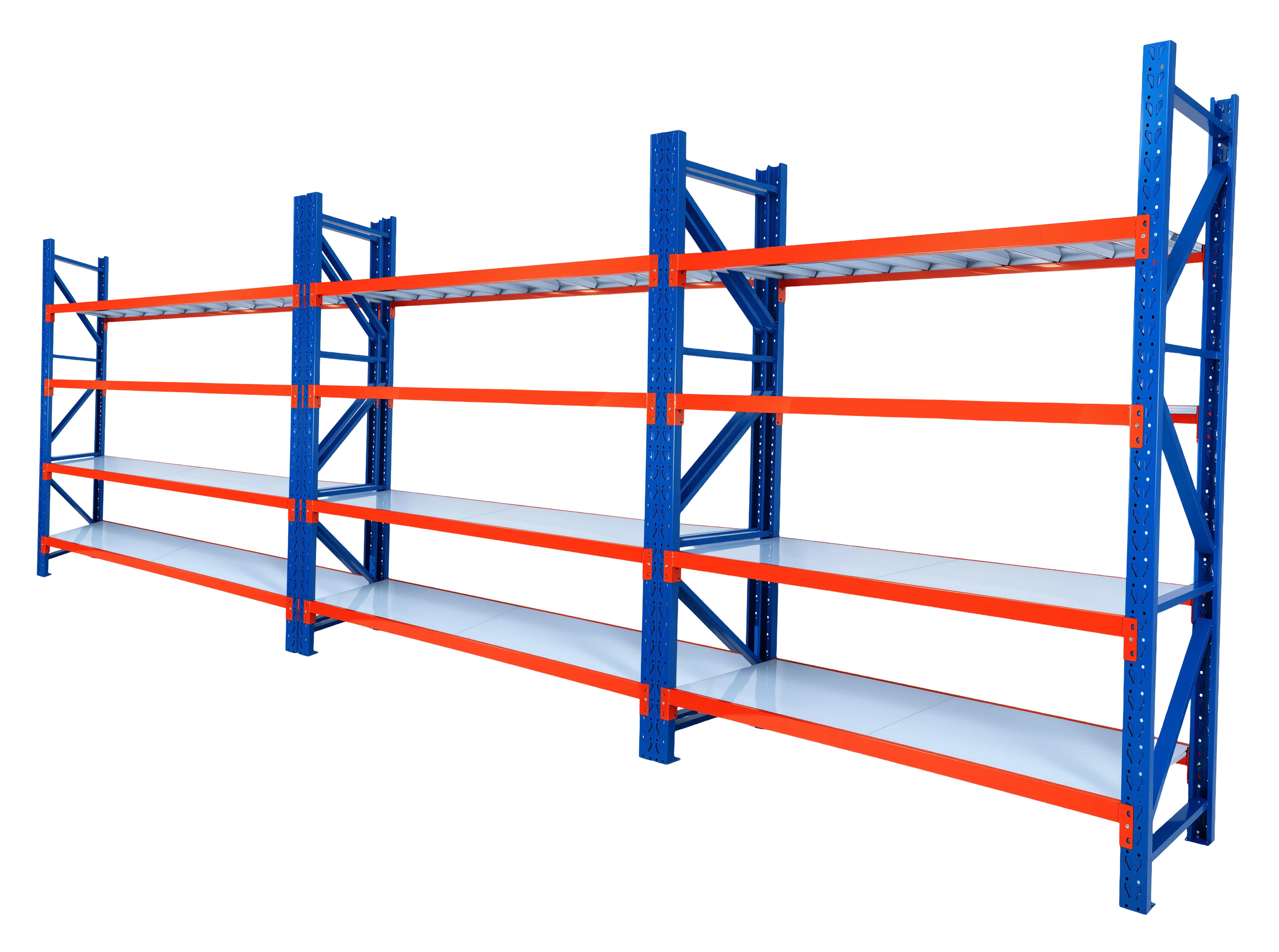 2.4m x 6.0m x 0.6m Heavy Duty Welded Steel Shelving